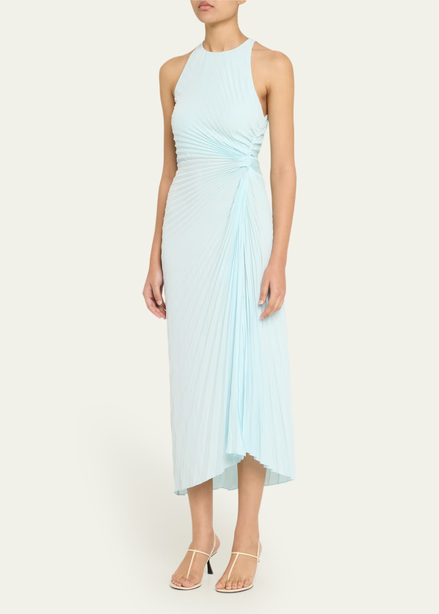 A.L.C. Reagan Pleated Midi Dress Image 4 of 5