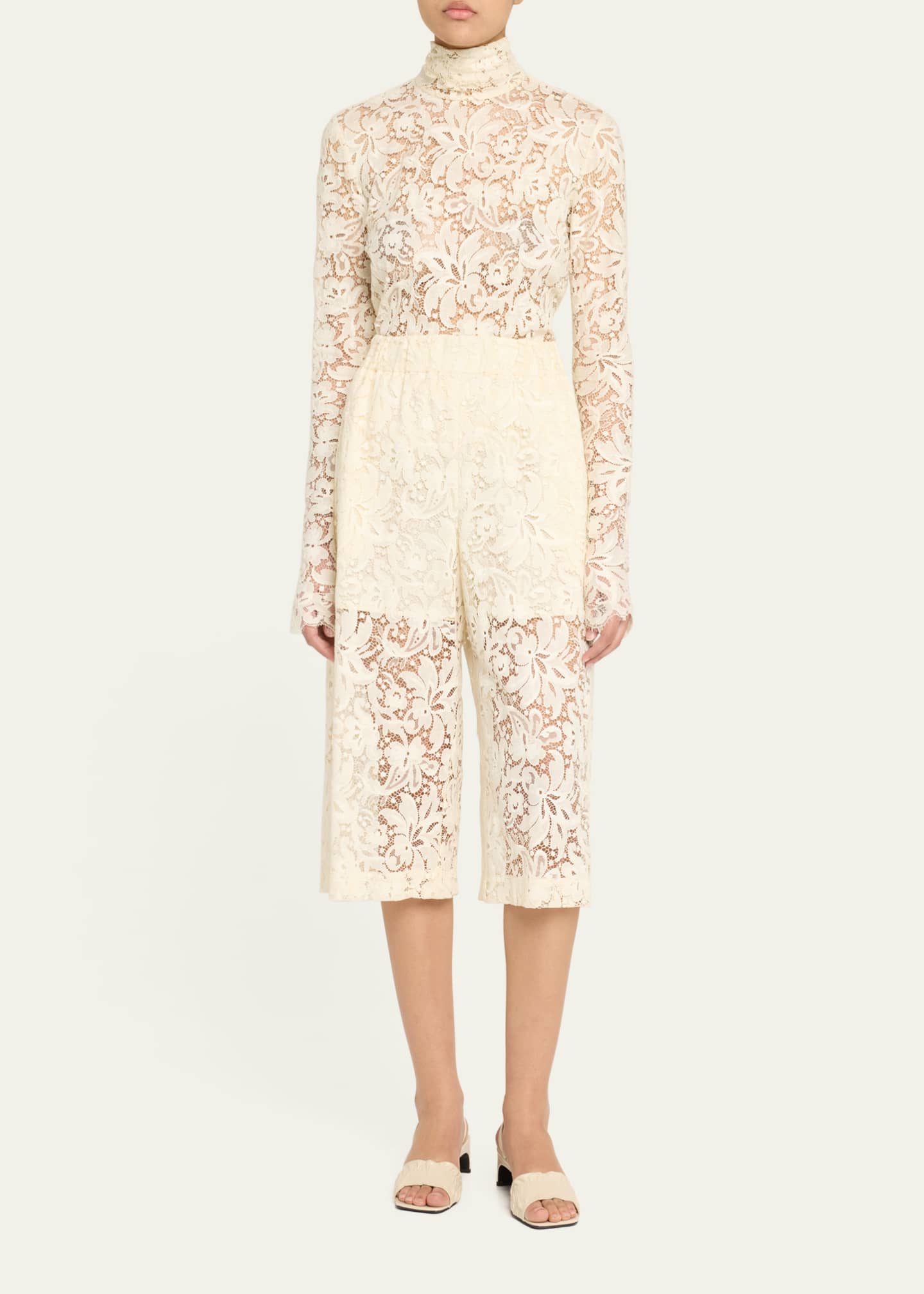 A.L.C. Bodie Long Lace Shorts Image 2 of 5