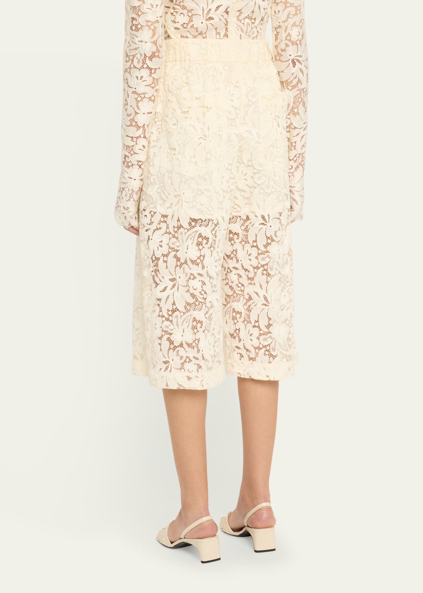 A.L.C. Bodie Long Lace Shorts Image 3 of 5