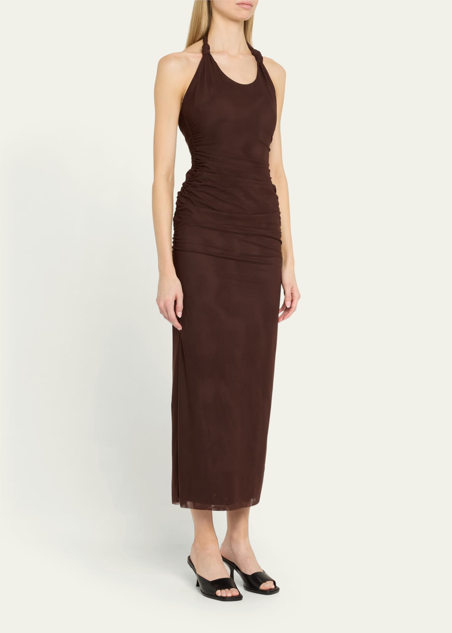 SIR Jacques Knot Midi Dress Image 4 of 5