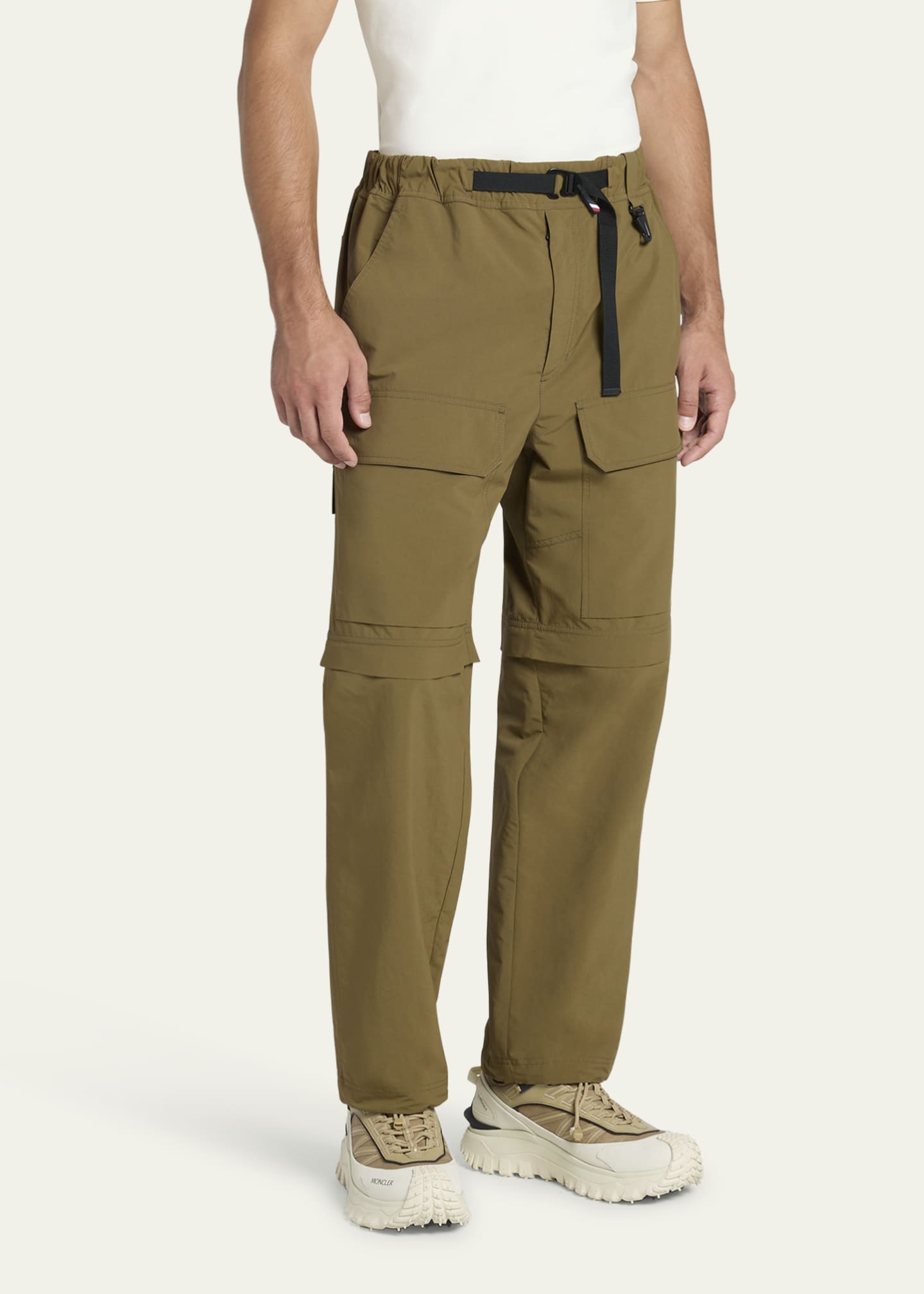 Moncler Grenoble Men's Convertible Belted Trousers Image 4 of 5