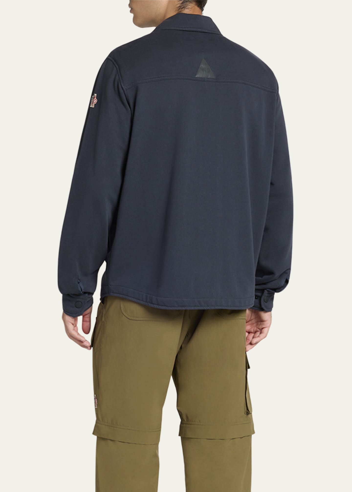 Moncler Grenoble Men's Heavy Jersey Overshirt Image 3 of 5