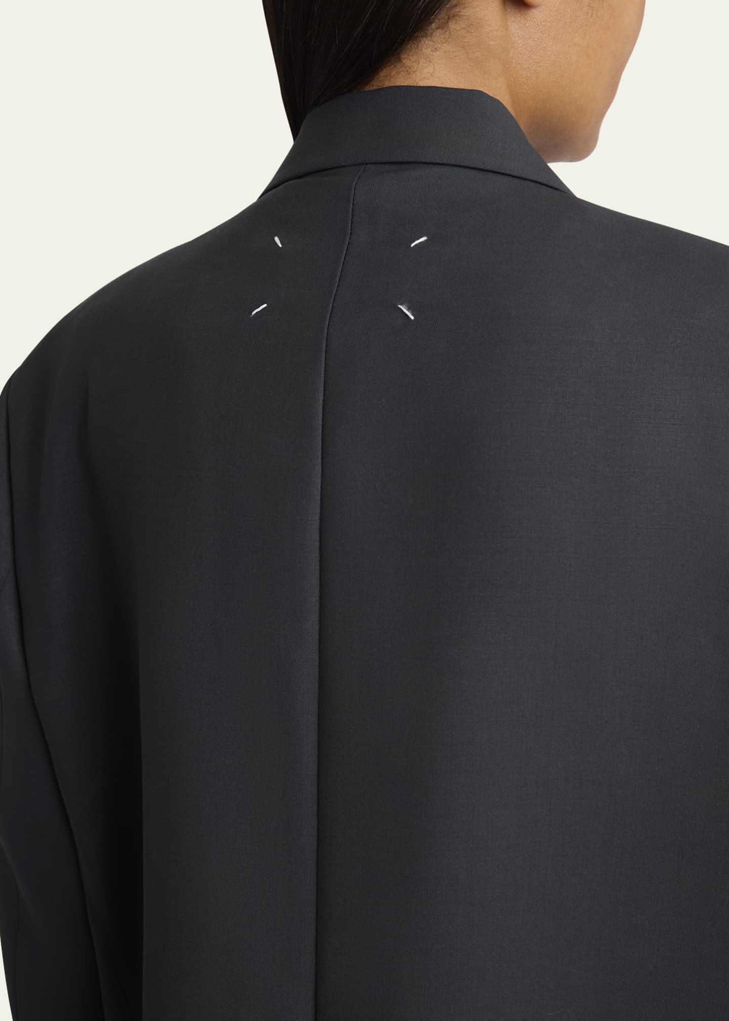Maison Margiela Oversized Mohair Wool Jacket Image 5 of 5