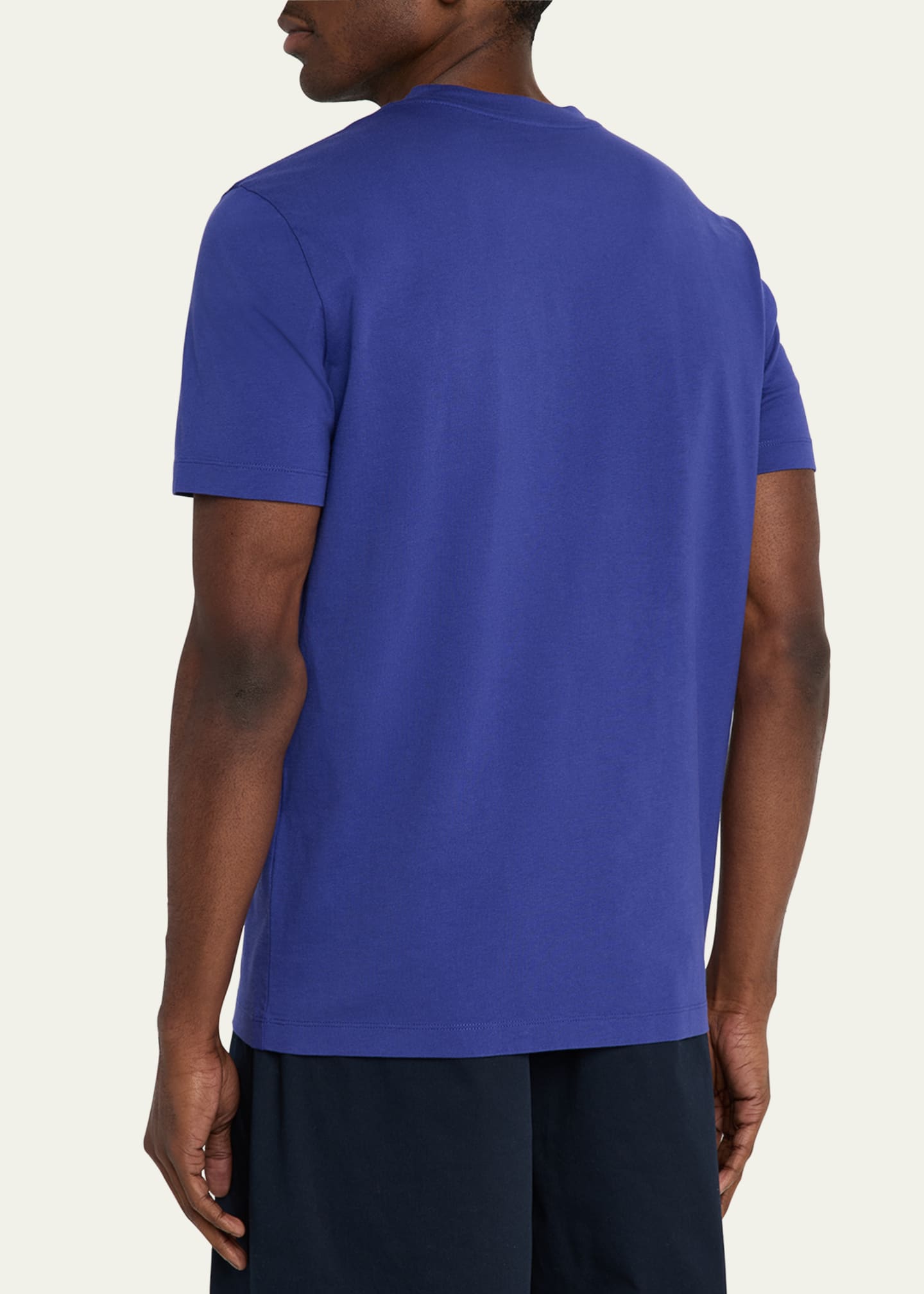 Moncler Men's Flocked Logo T-Shirt Image 3 of 5
