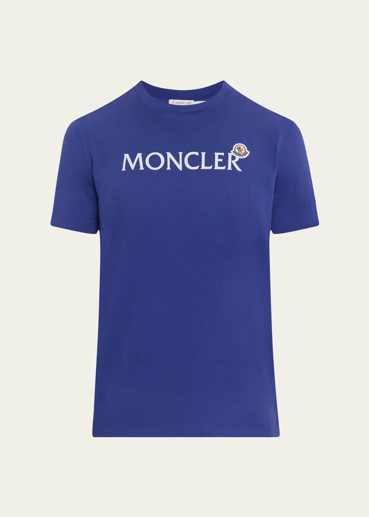 Moncler Men's Flocked Logo T-Shirt Image 1 of 5