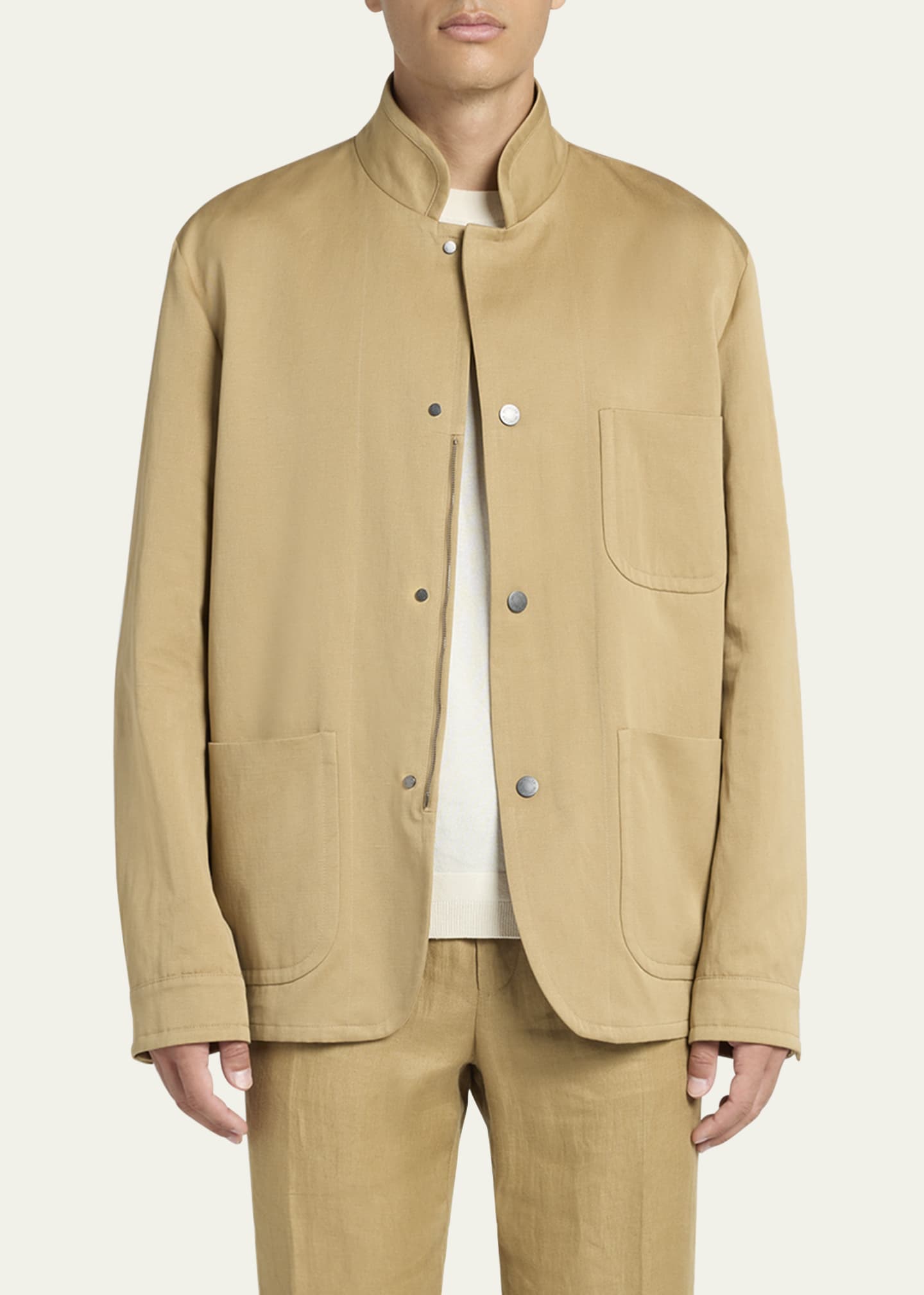 Moncler Men's Jouere Gabardine Jacket Image 2 of 5