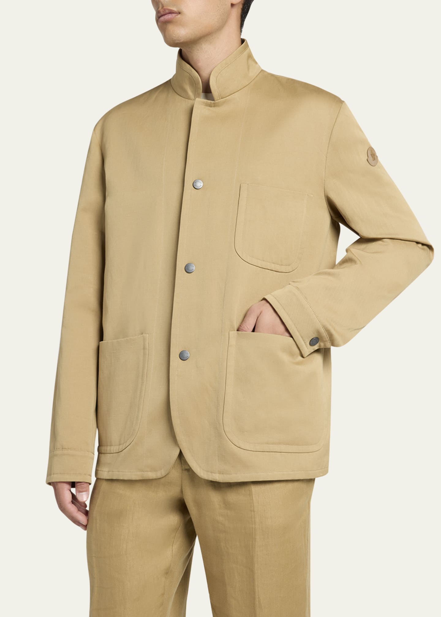 Moncler Men's Jouere Gabardine Jacket Image 4 of 5