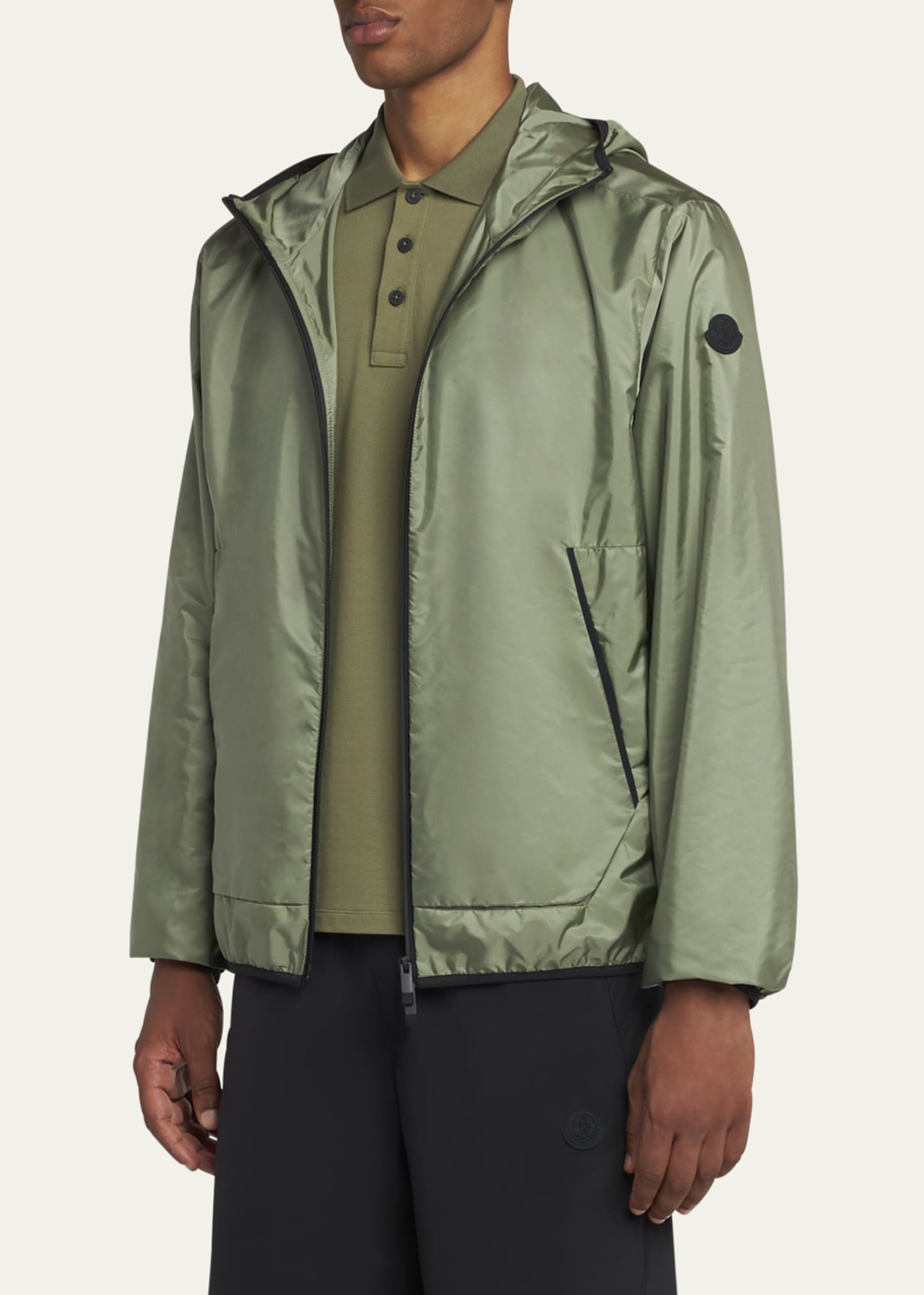 Moncler Men's Granier Hooded Jacket Image 4 of 5