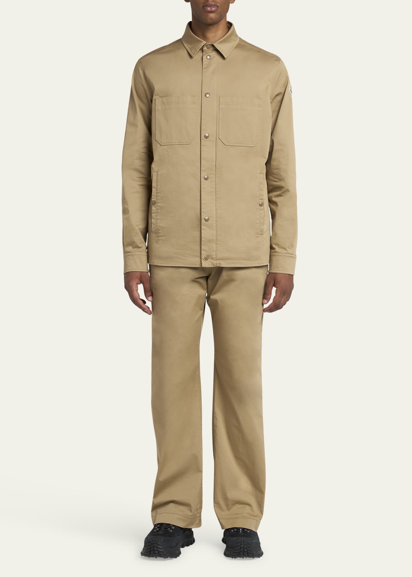 Moncler Men's Gabardine Overshirt Image 2 of 5