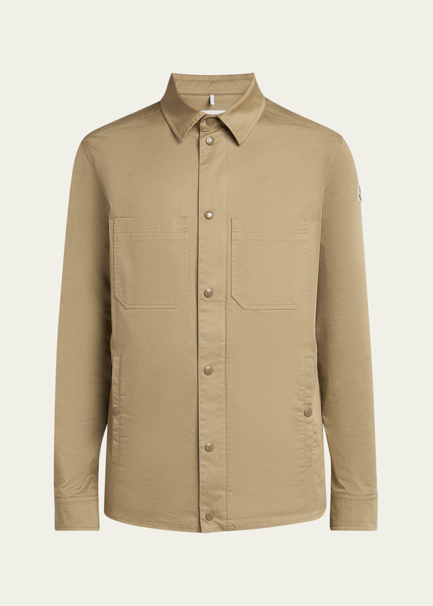 Moncler Men's Gabardine Overshirt Image 1 of 5