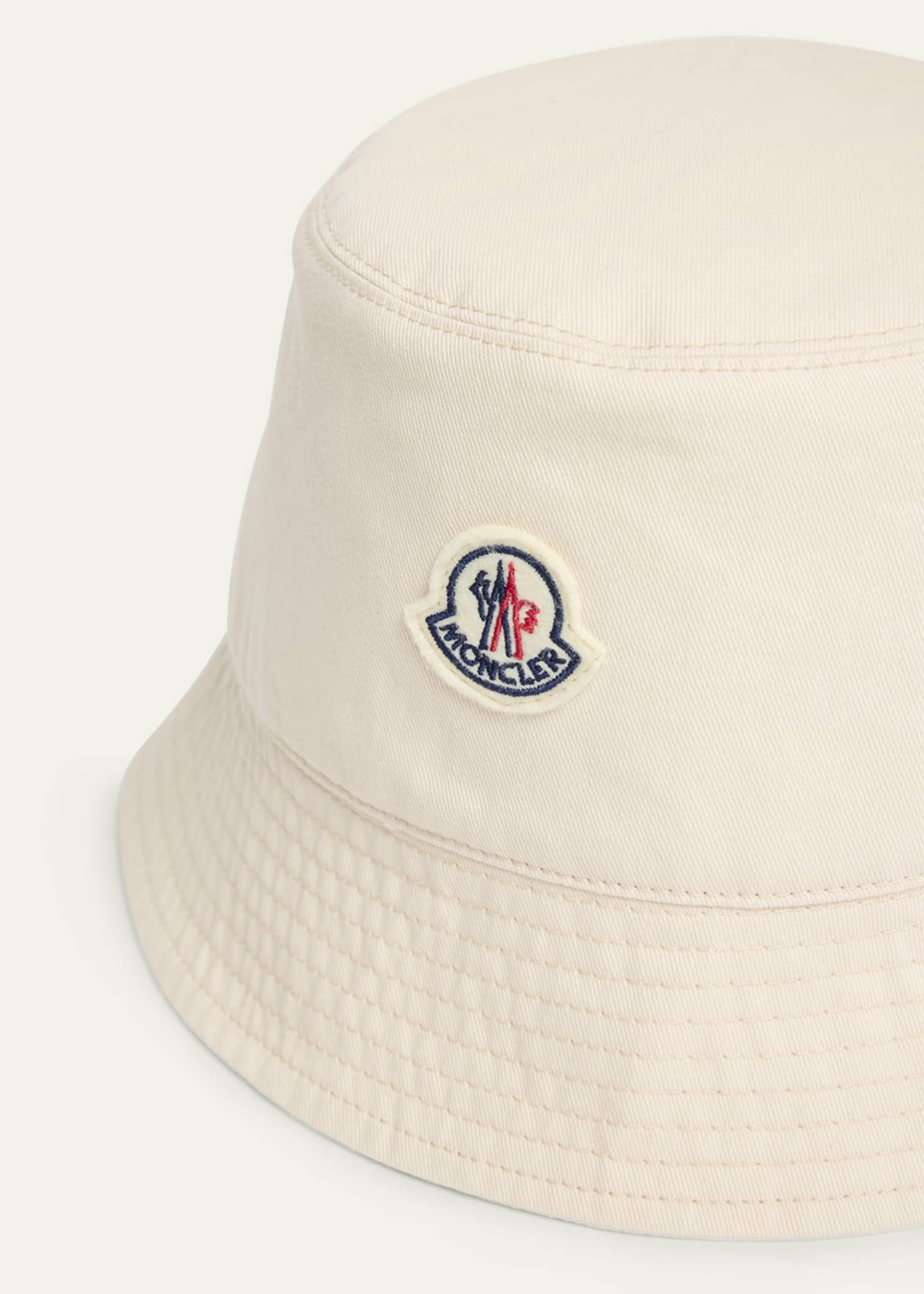 Moncler Men's Logo Patch Bucket Hat Image 2 of 2