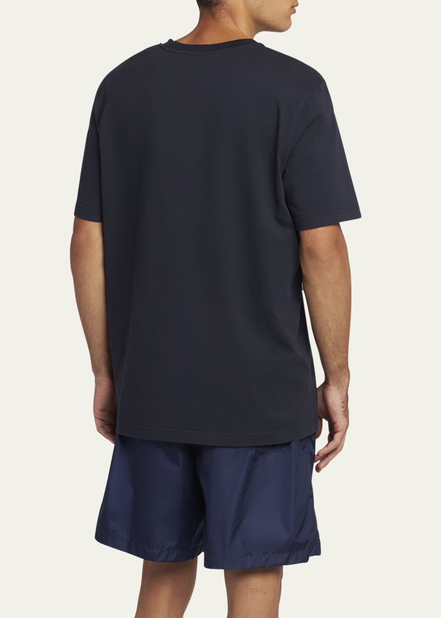 Moncler Men's Wavy Logo T-Shirt Image 3 of 5