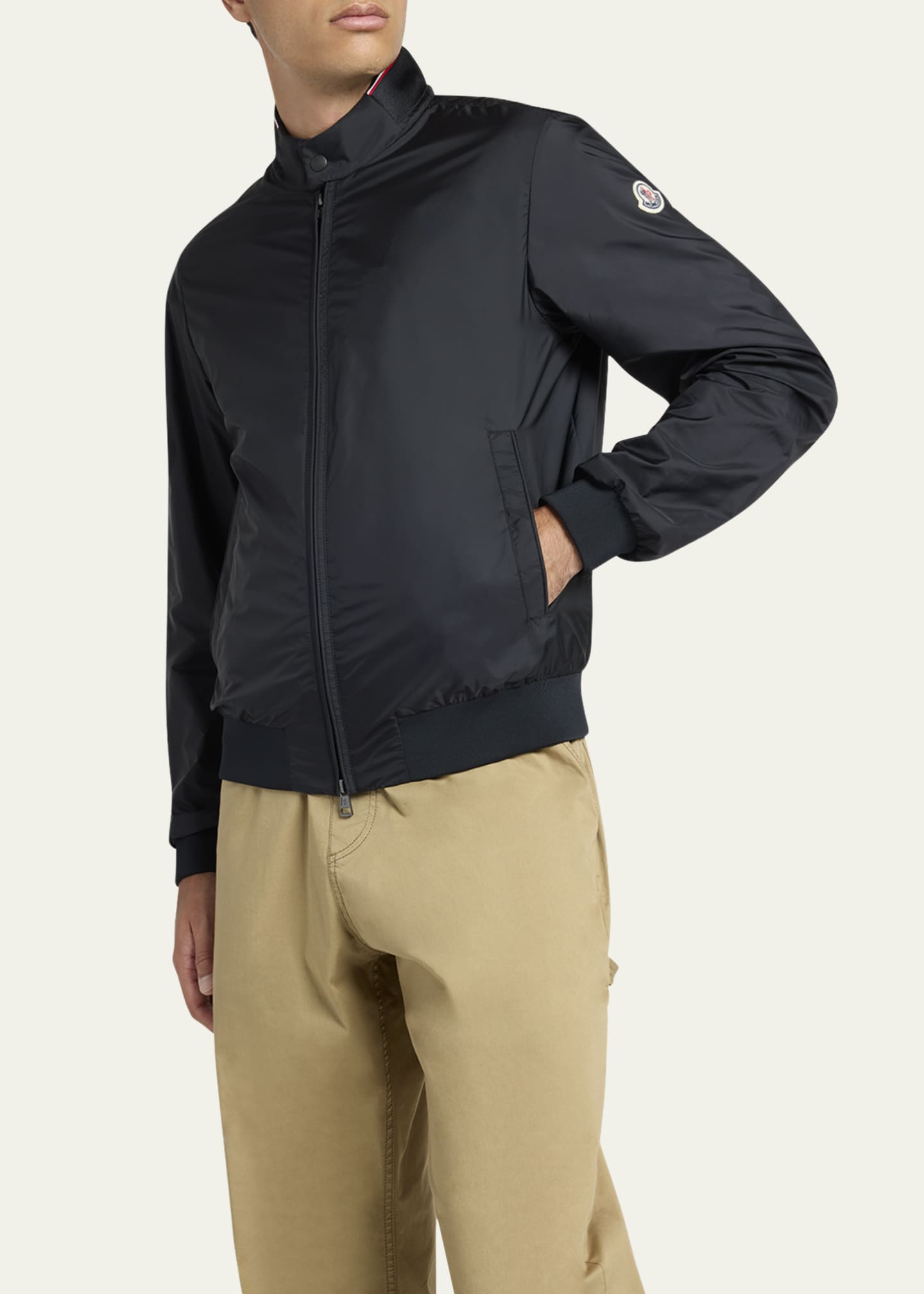 Moncler Men's Reppe Water-Repellent Jacket Image 4 of 5