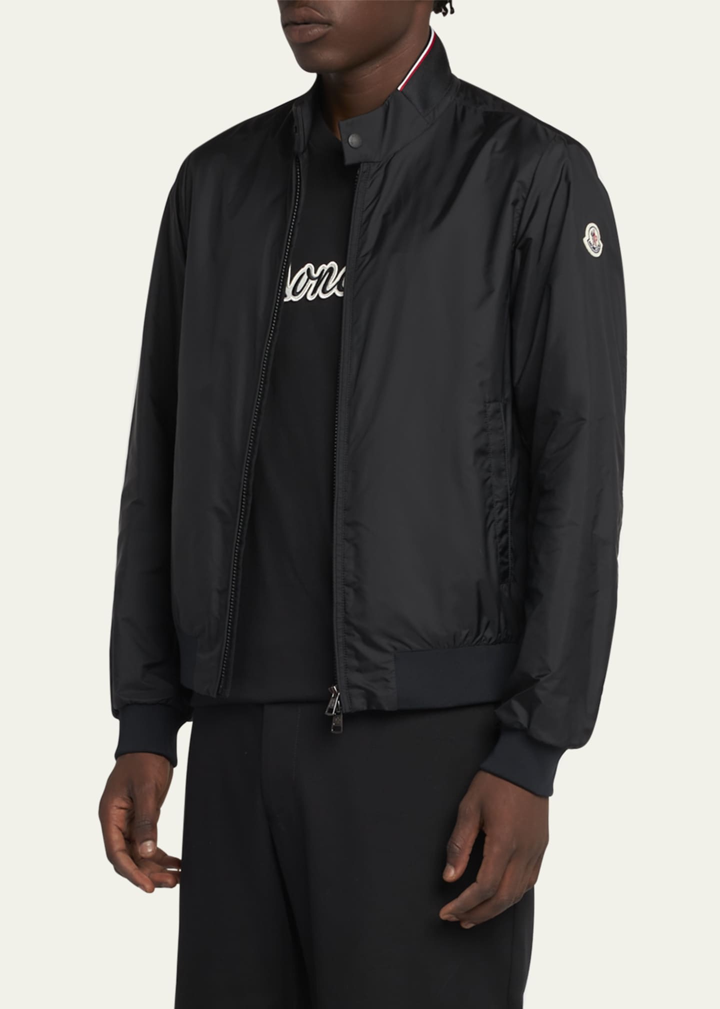 Moncler Men's Reppe Water-Repellent Jacket Image 4 of 5