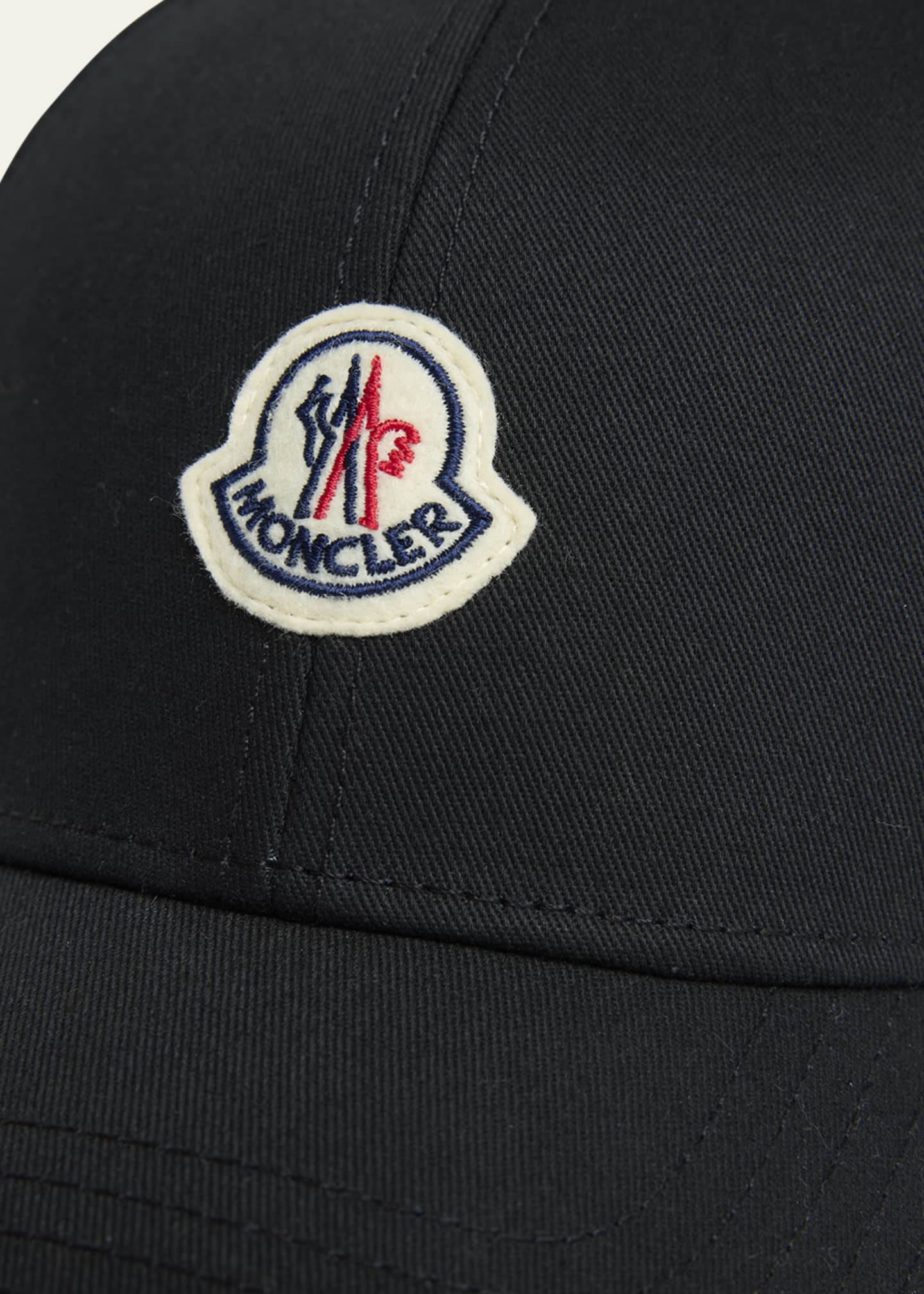 Moncler Men's Logo Baseball Hat Image 3 of 3