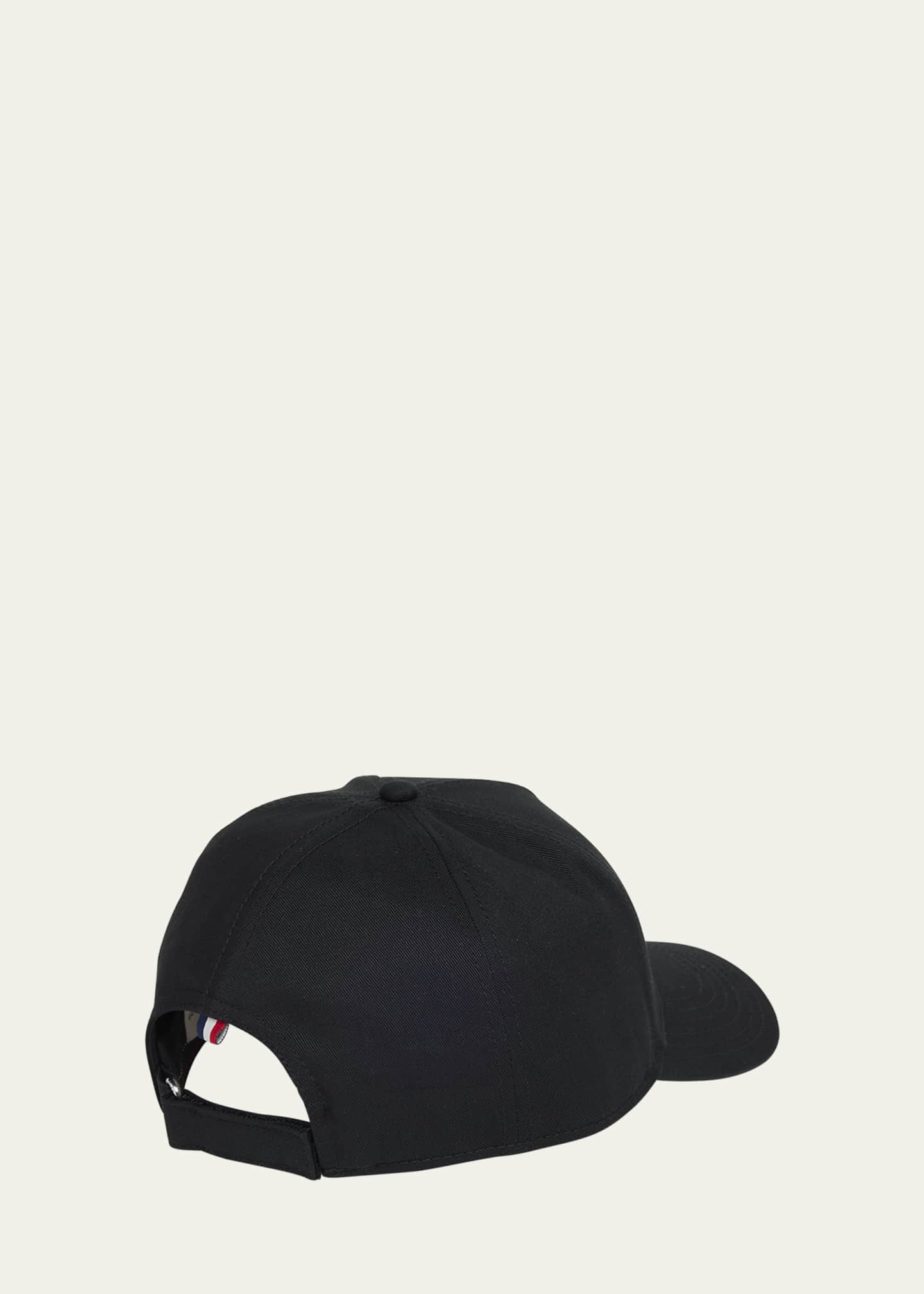 Moncler Men's Logo Script Baseball Hat Image 2 of 3