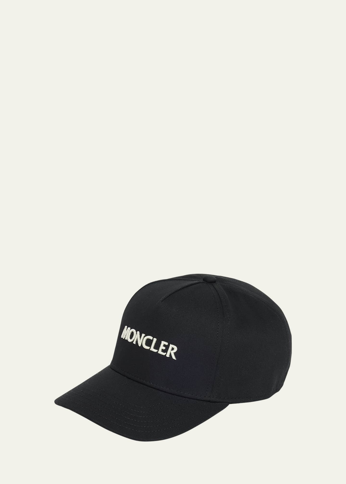 Moncler Men's Logo Script Baseball Hat Image 1 of 3
