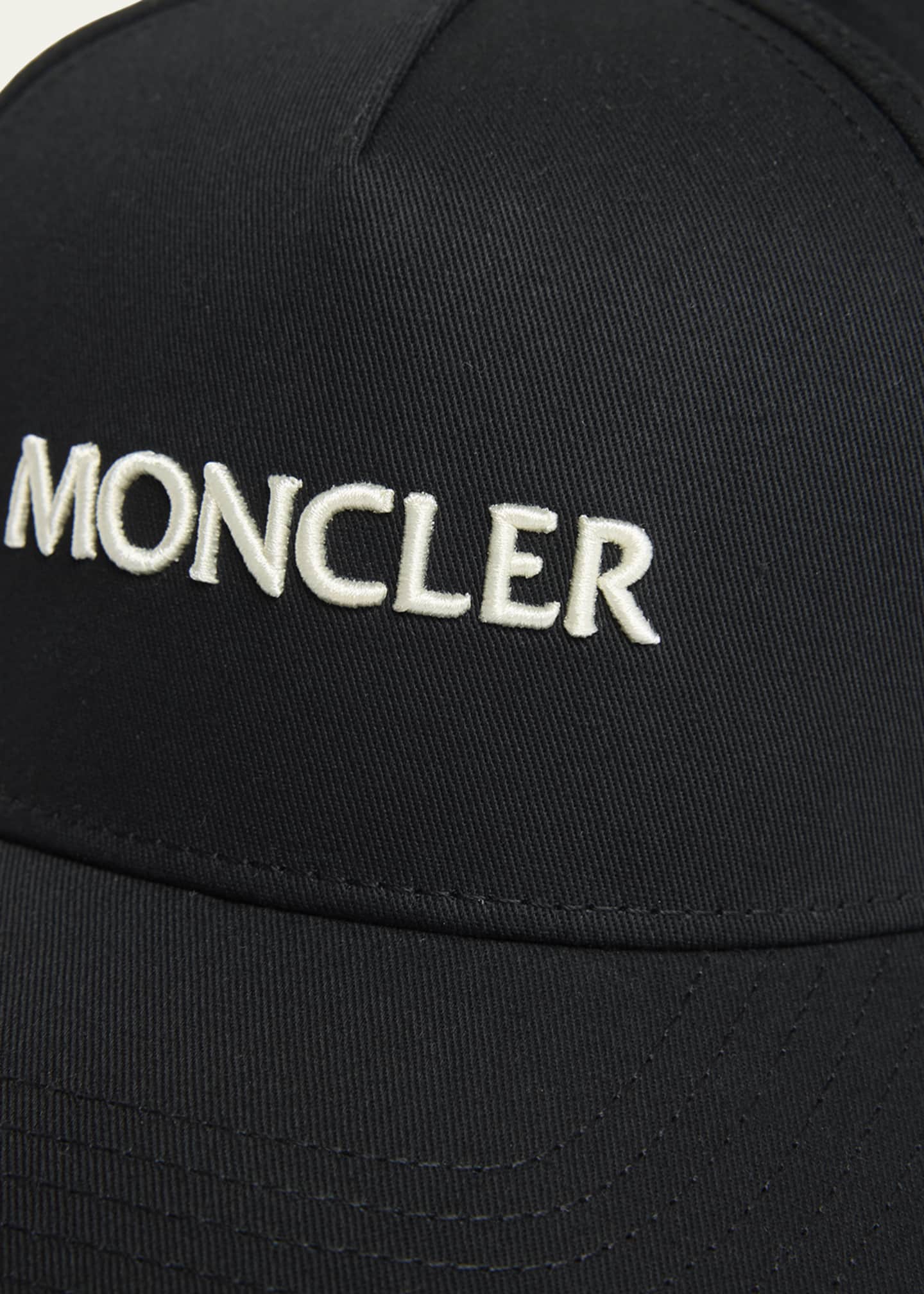 Moncler Men's Logo Script Baseball Hat Image 3 of 3