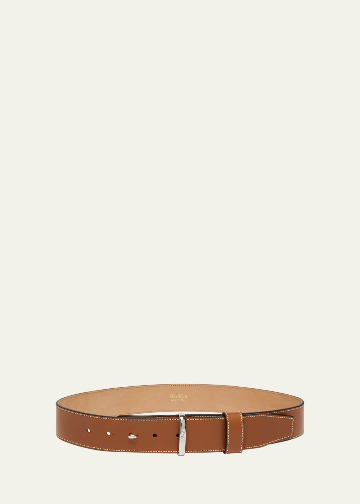 Max Mara Calf Leather Belt