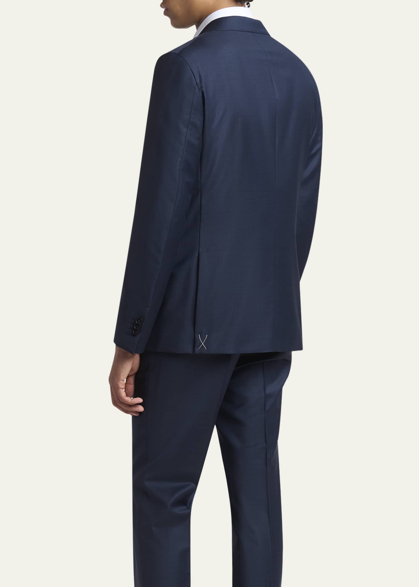 ZEGNA Men's Trofeo Plaid Suit - Bergdorf Goodman