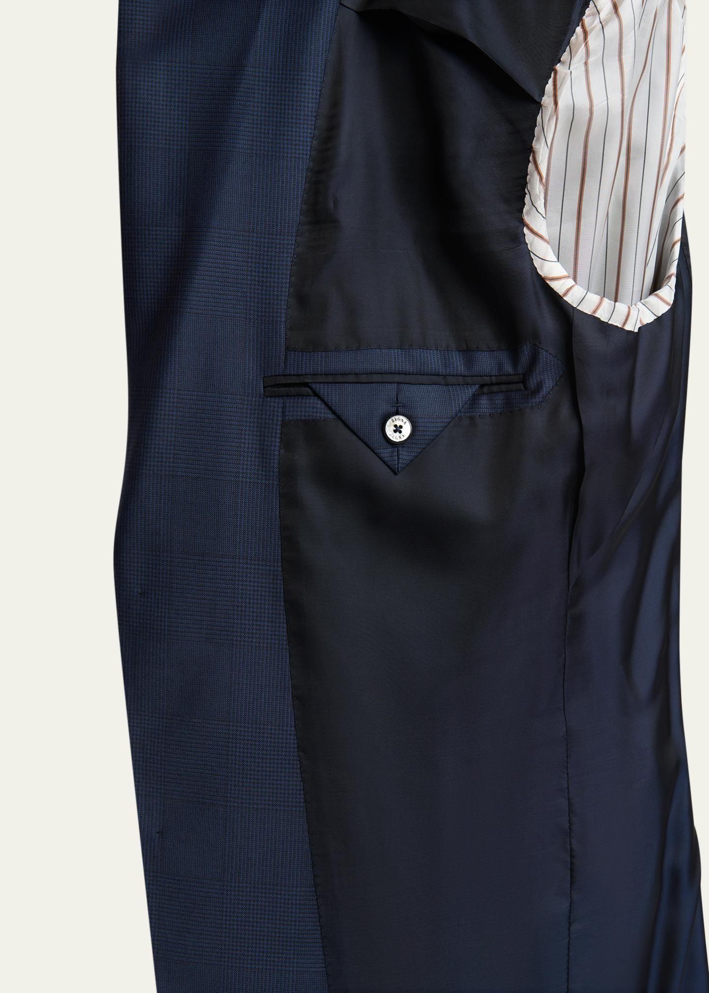 ZEGNA Men's Trofeo Plaid Suit - Bergdorf Goodman