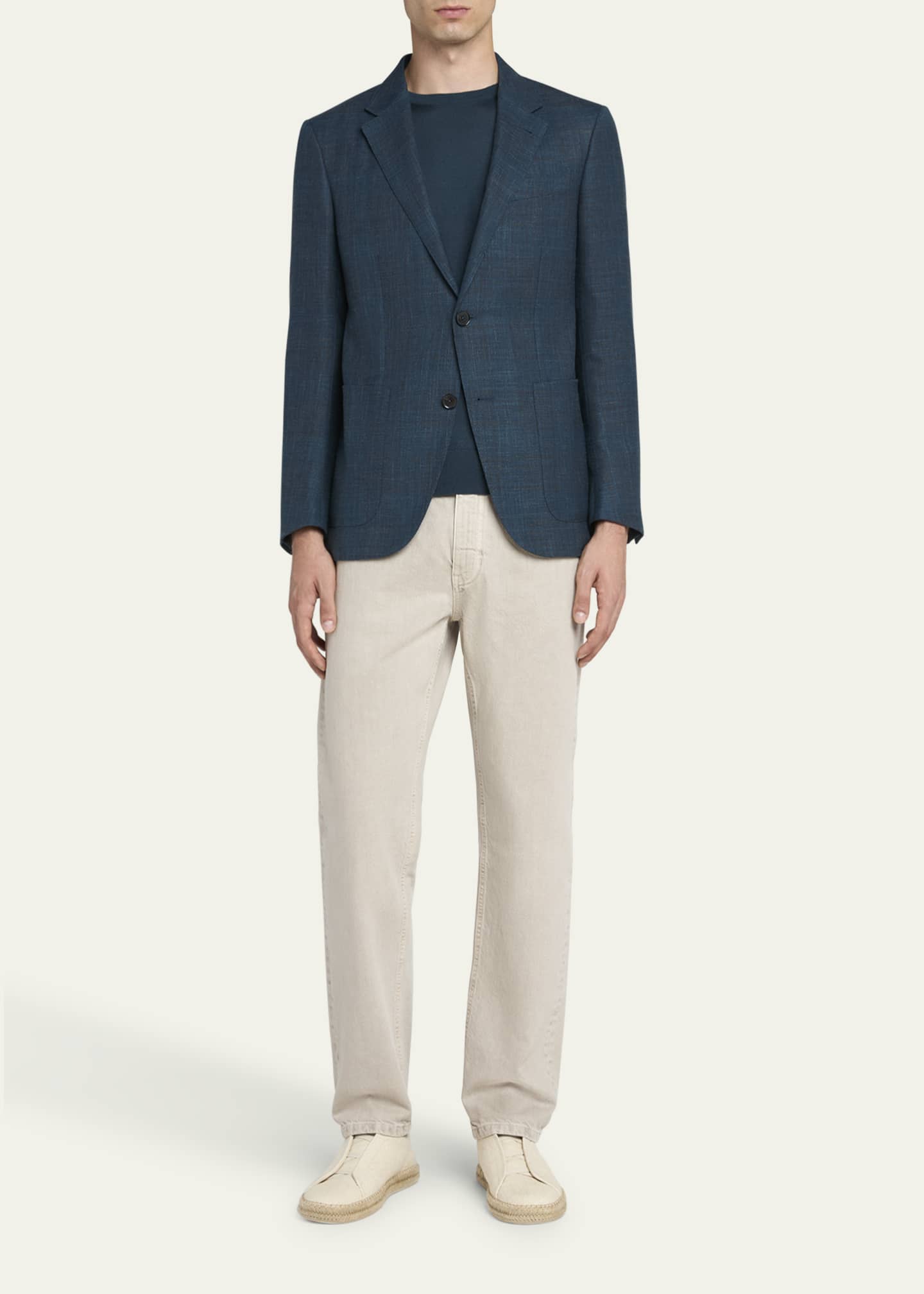 ZEGNA Men's Crossover Sport Coat Image 2 of 5
