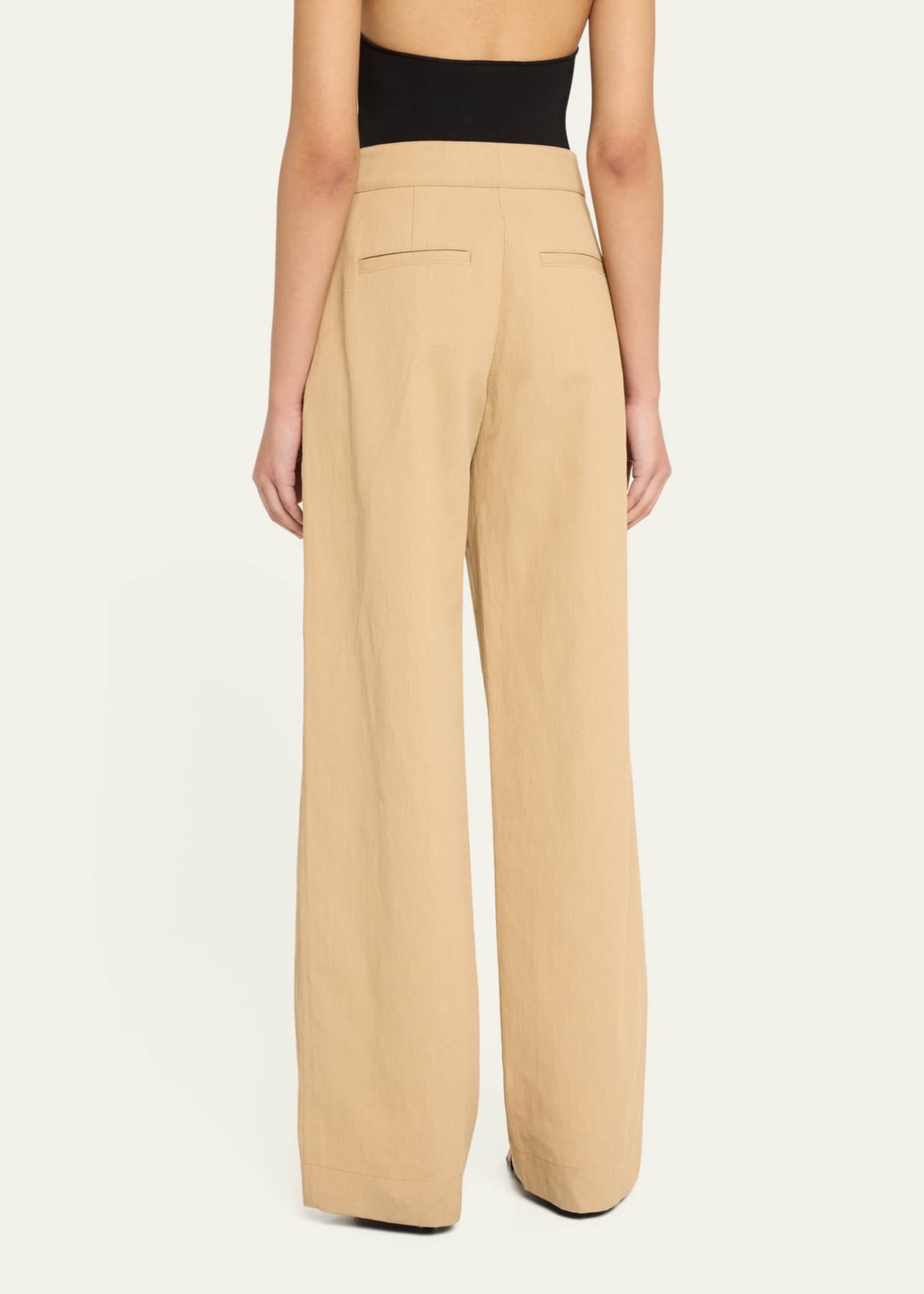 A.L.C. Lucas Wide-Leg Sailor Pants Image 3 of 5