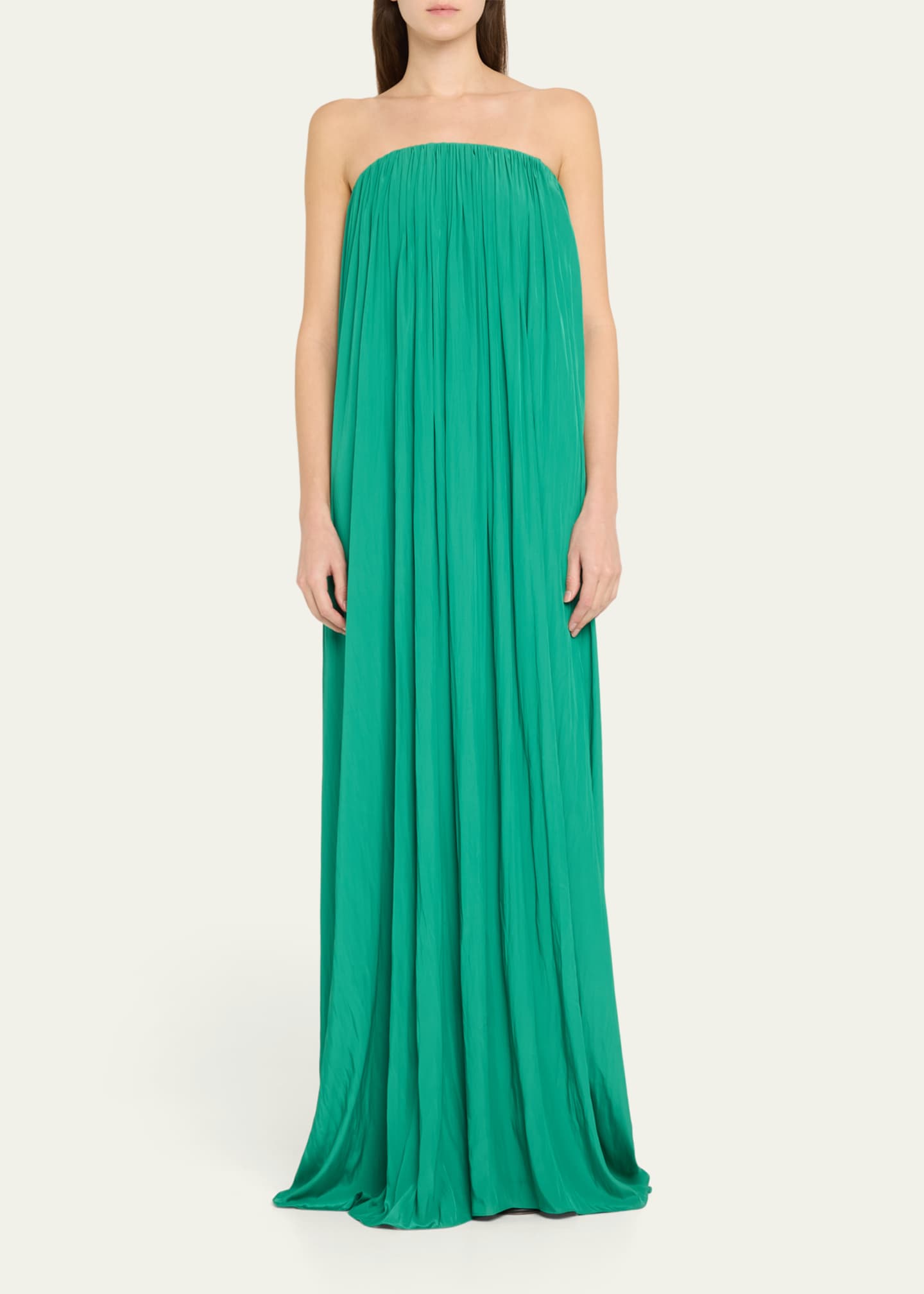 A.L.C. Wynn Strapless Ruched Gown Image 2 of 5