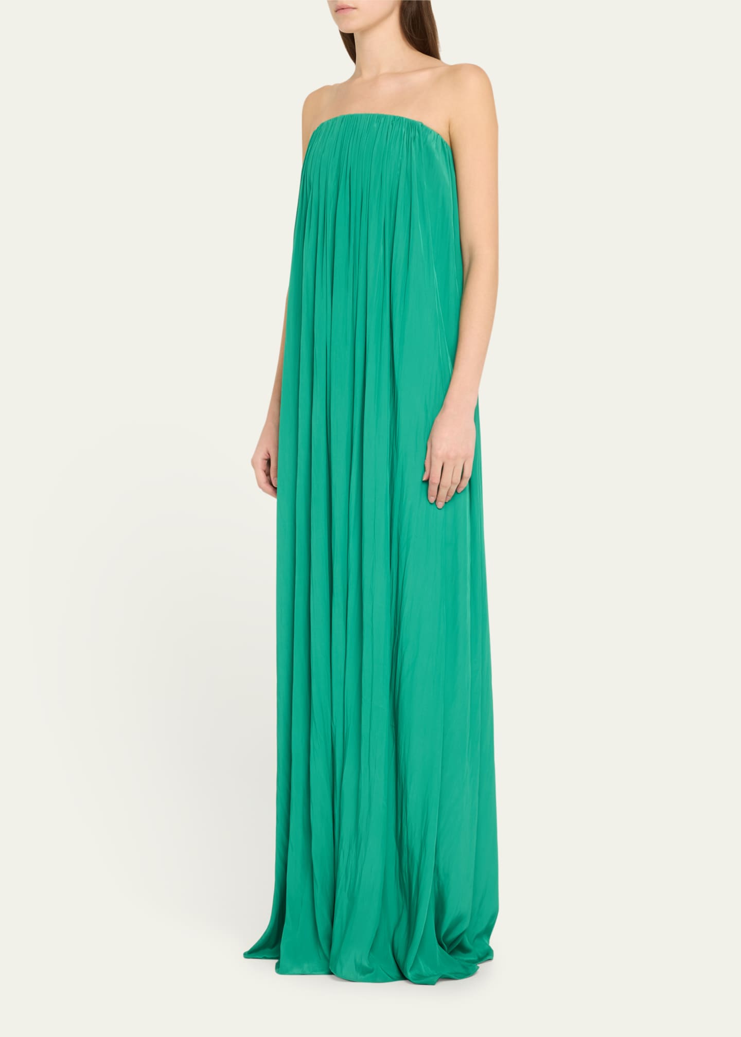 A.L.C. Wynn Strapless Ruched Gown Image 4 of 5