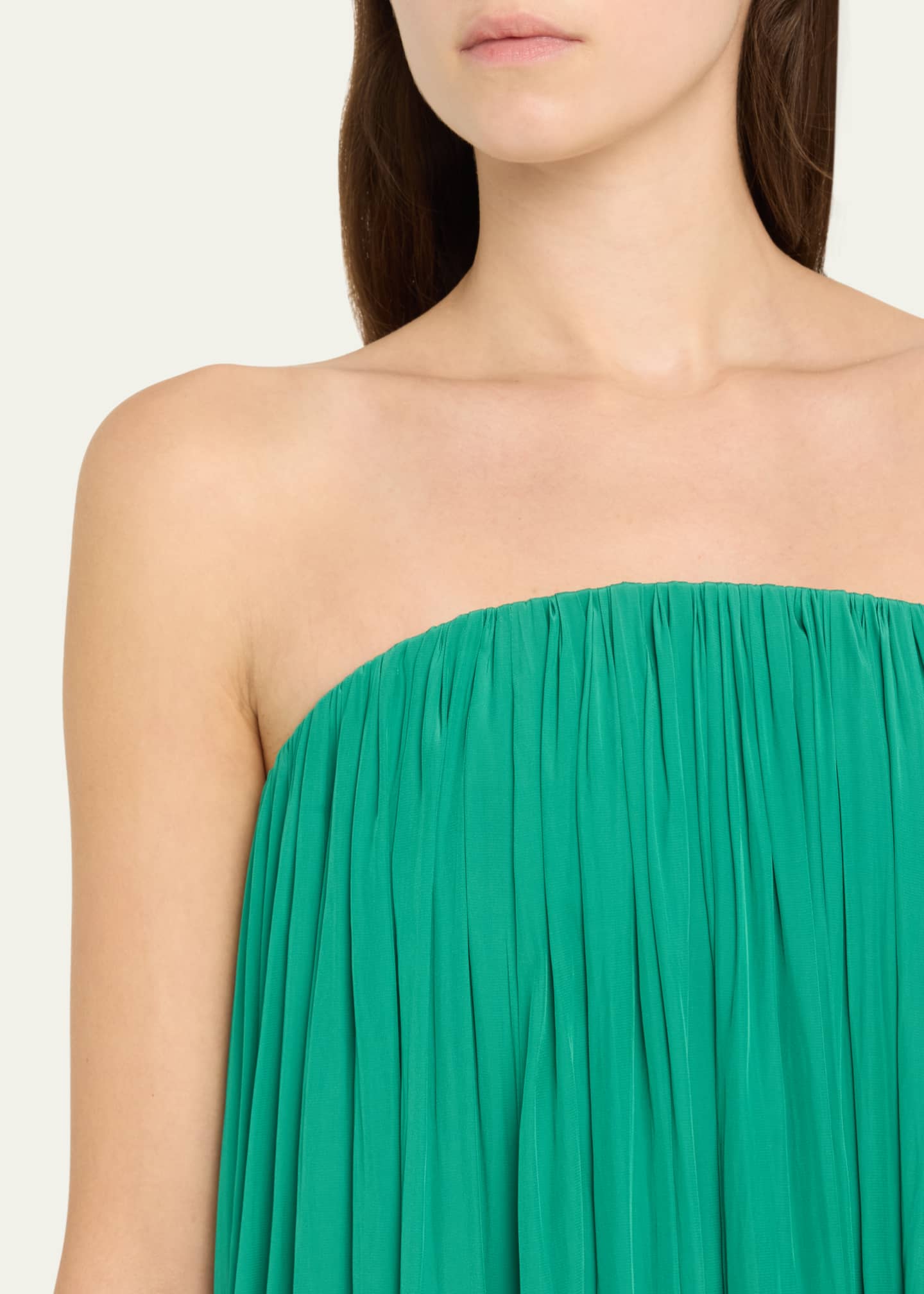 A.L.C. Wynn Strapless Ruched Gown Image 5 of 5
