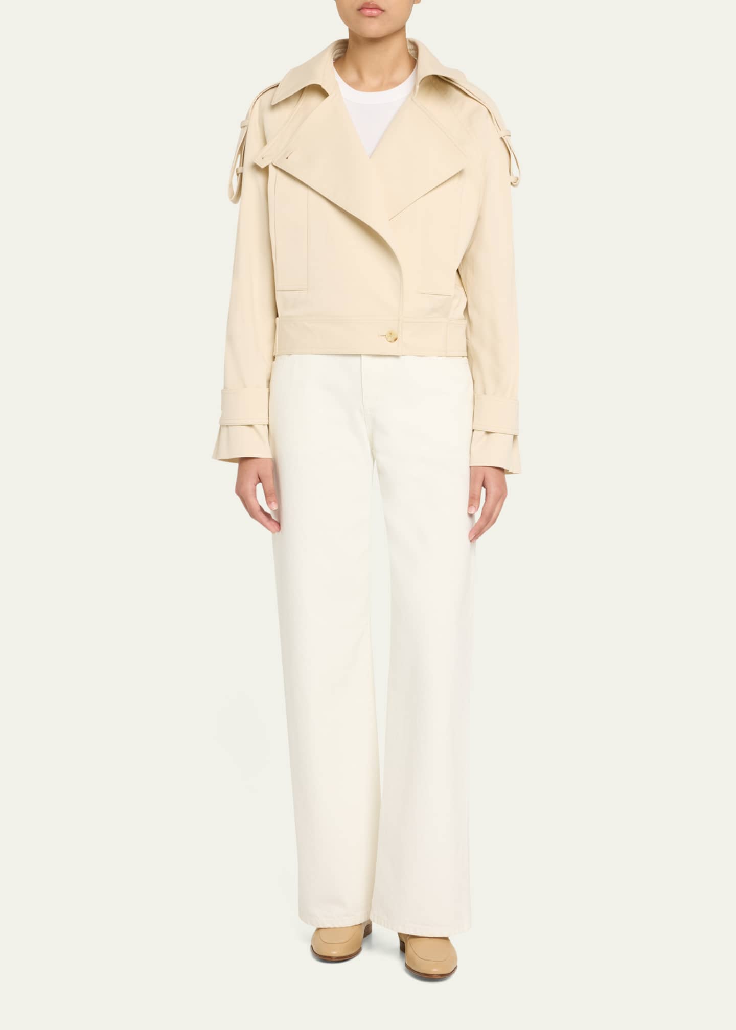 A.L.C. Miles Oversized Stretch Cotton Jacket Image 2 of 5