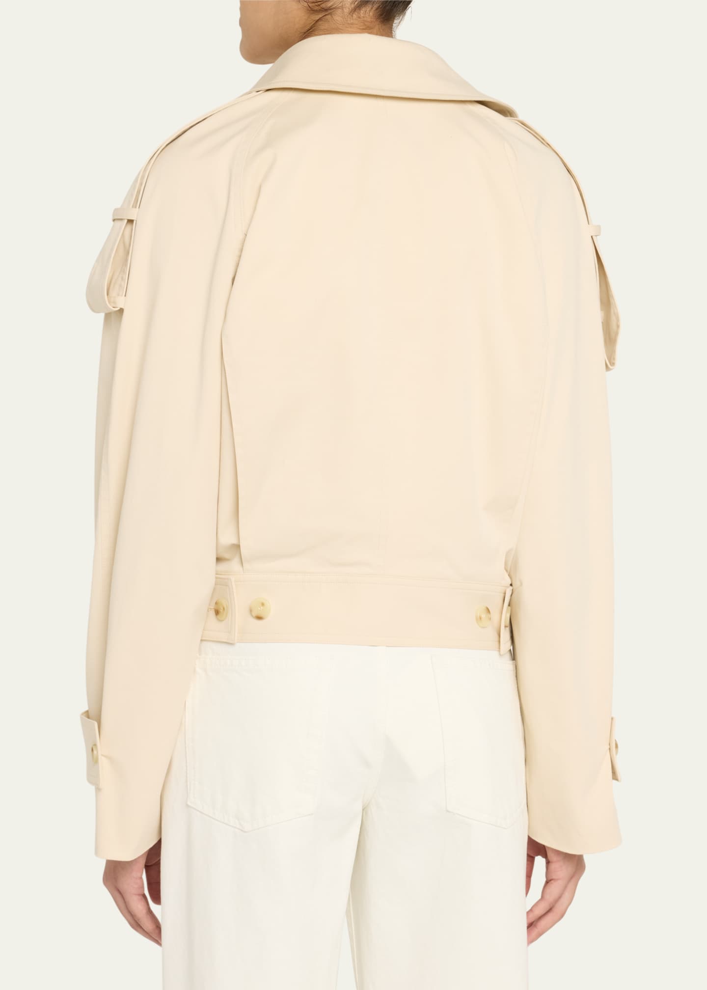 A.L.C. Miles Oversized Stretch Cotton Jacket Image 3 of 5