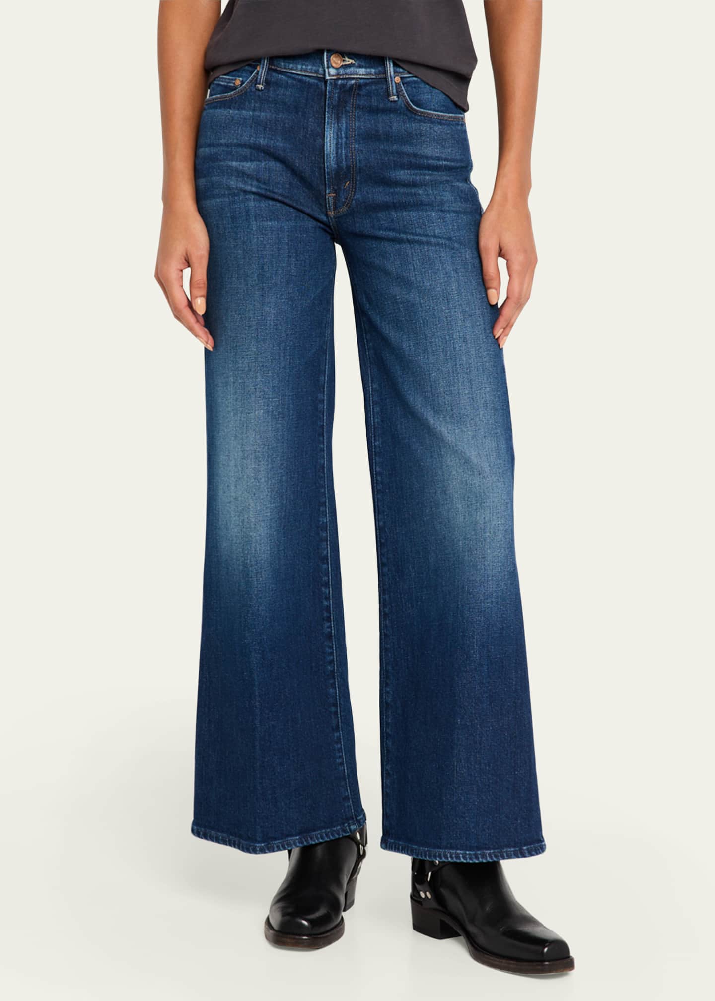 MOTHER The Twister Flood Jeans Image 4 of 5