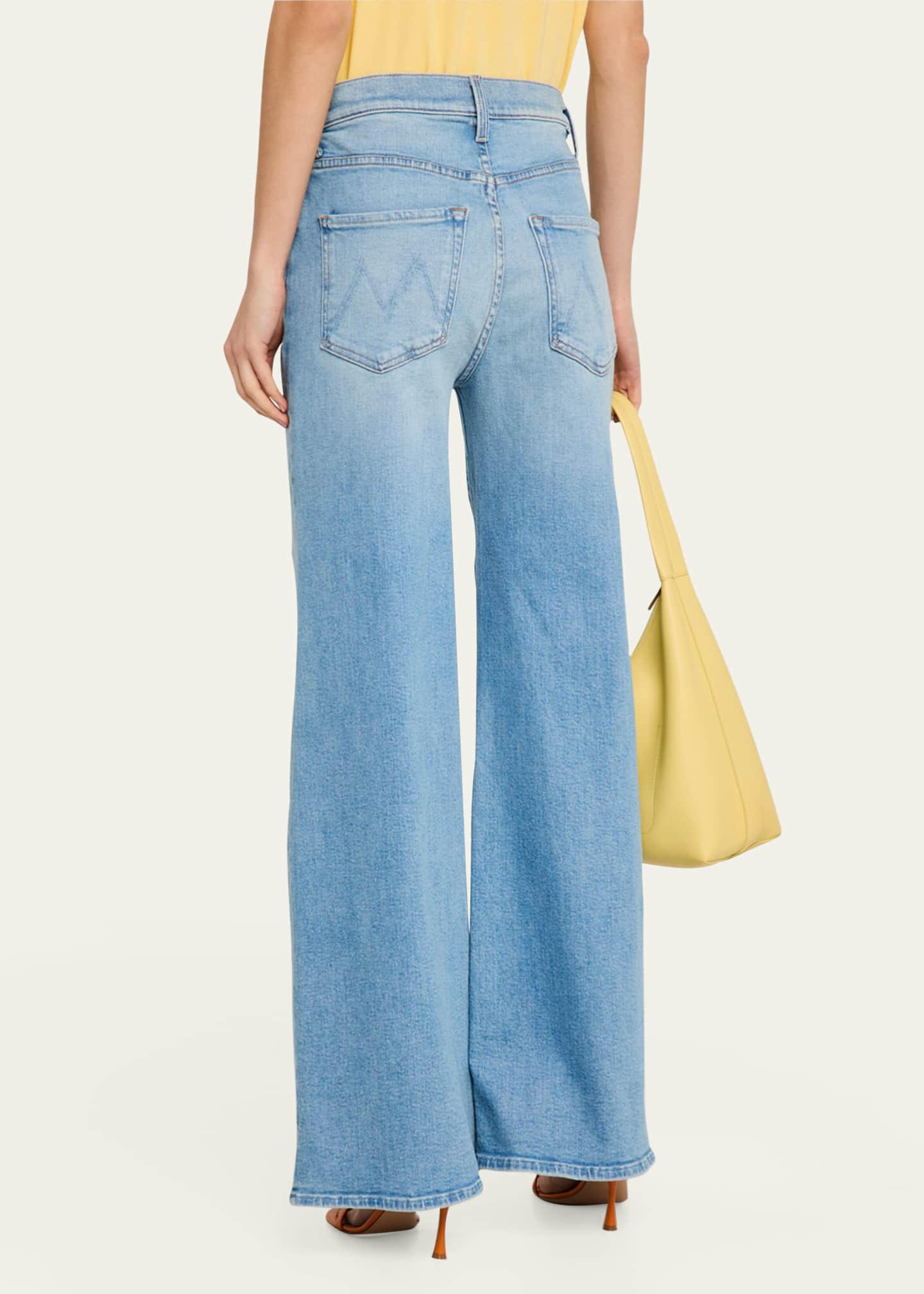 MOTHER The Ditcher Roller Zip Sneak Jeans Image 3 of 5