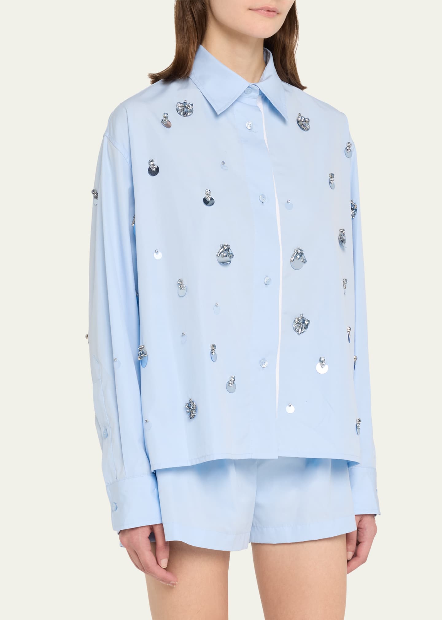 Des Phemmes Embellished Classic Shirt Image 4 of 5