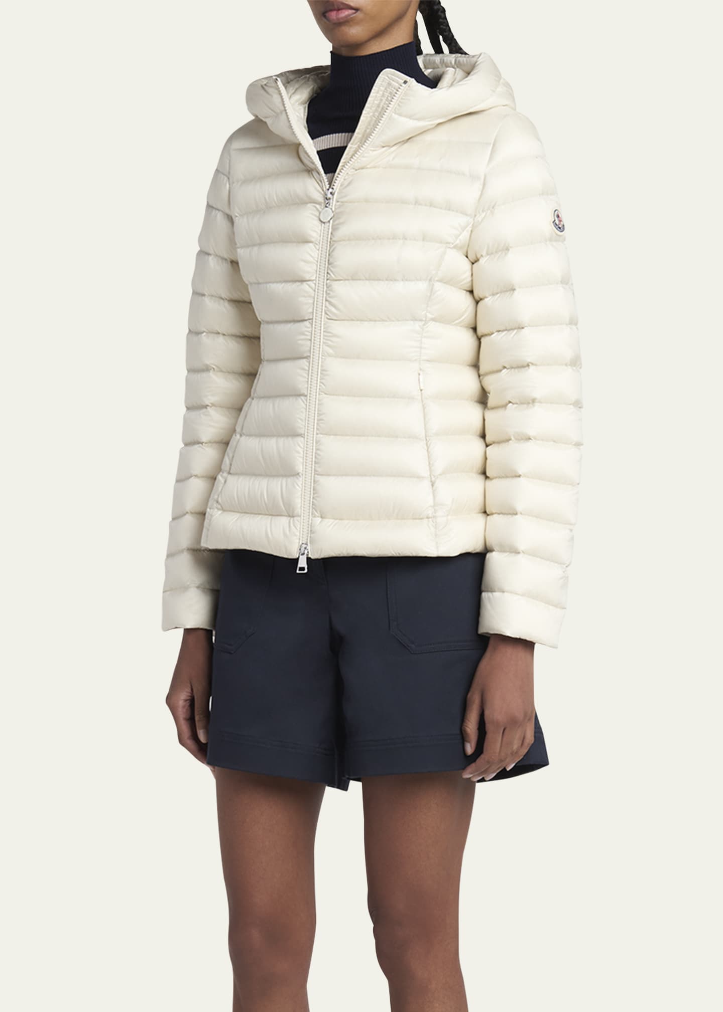 Moncler Ige Short Down Puffer Jacket Image 4 of 5