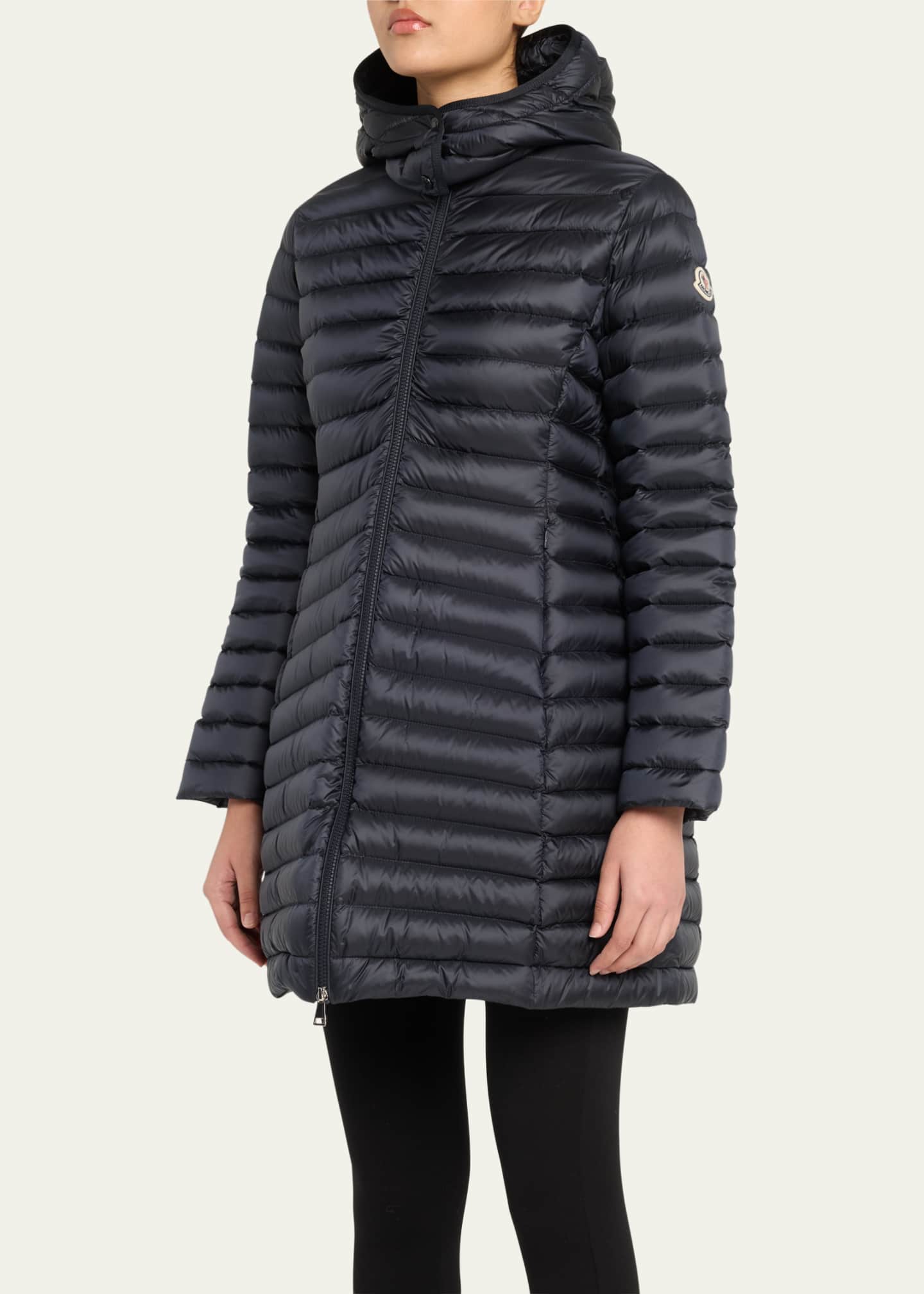 Moncler Ige Mid-Length Down Puffer Jacket Image 4 of 5