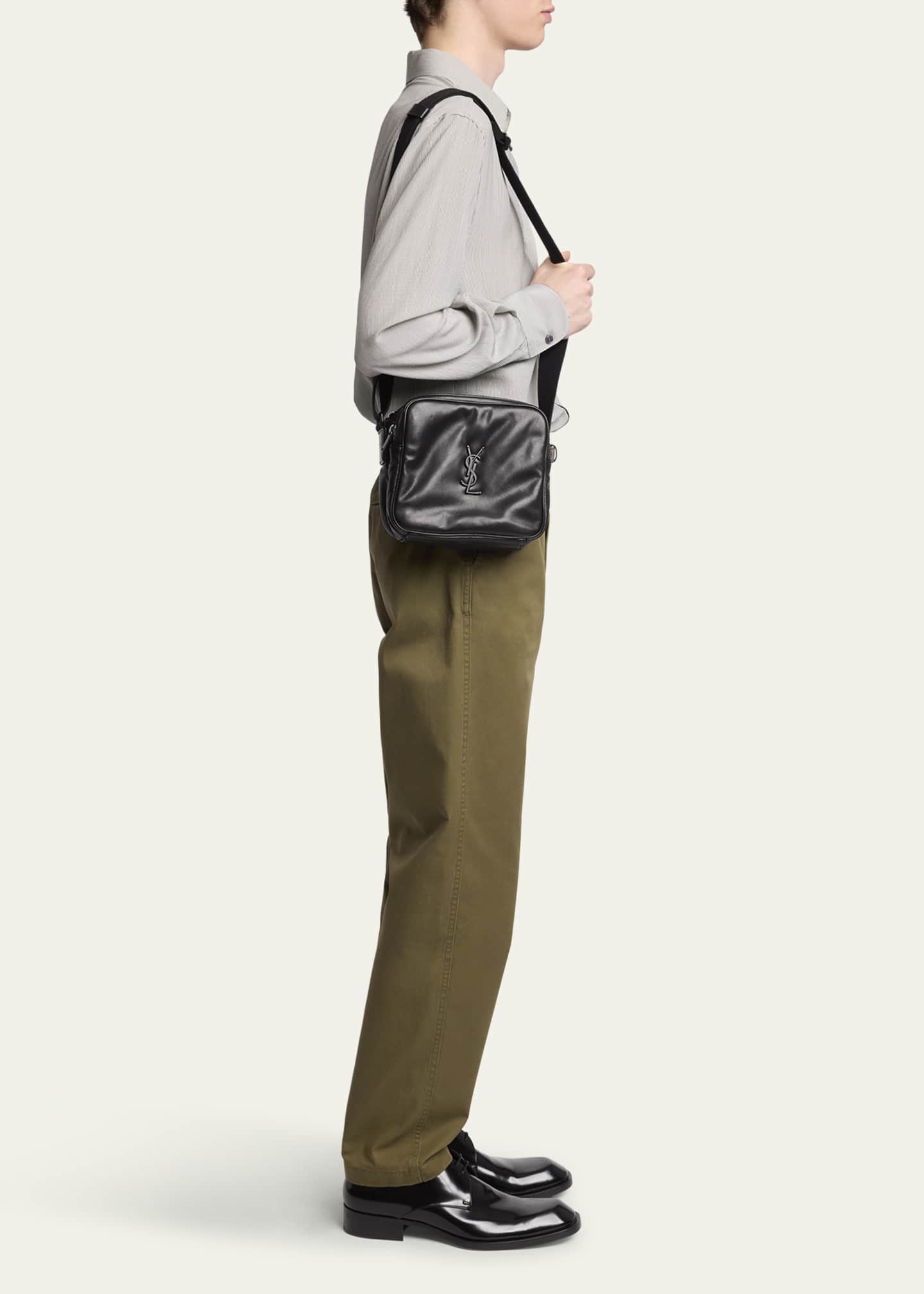 Saint Laurent★ NIKI キューブバッグ スムースレザー送関込 Saint Laurent☆ NIKI キューブバッグ スムースレザー送関込