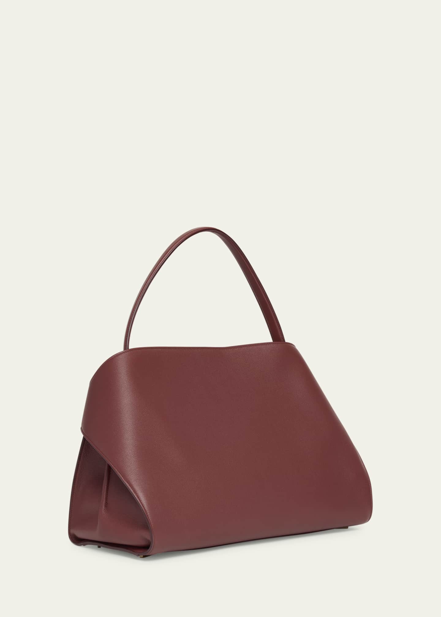 Ferragamo Hug Medium Soft Leather Top-Handle Bag Image 3 of 6