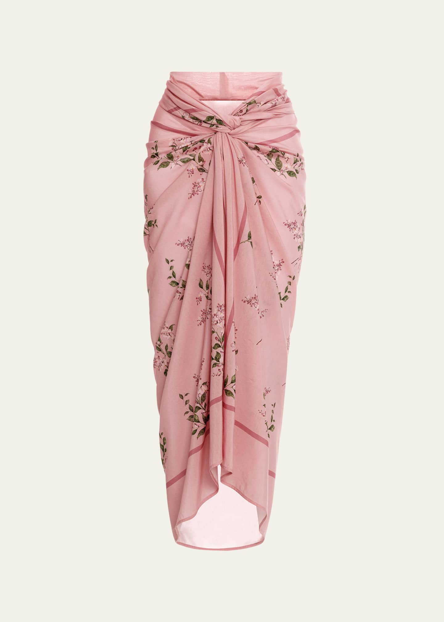 Agua by Agua Bendita Lavanda Wisteria Pareo Coverup Image 1 of 5