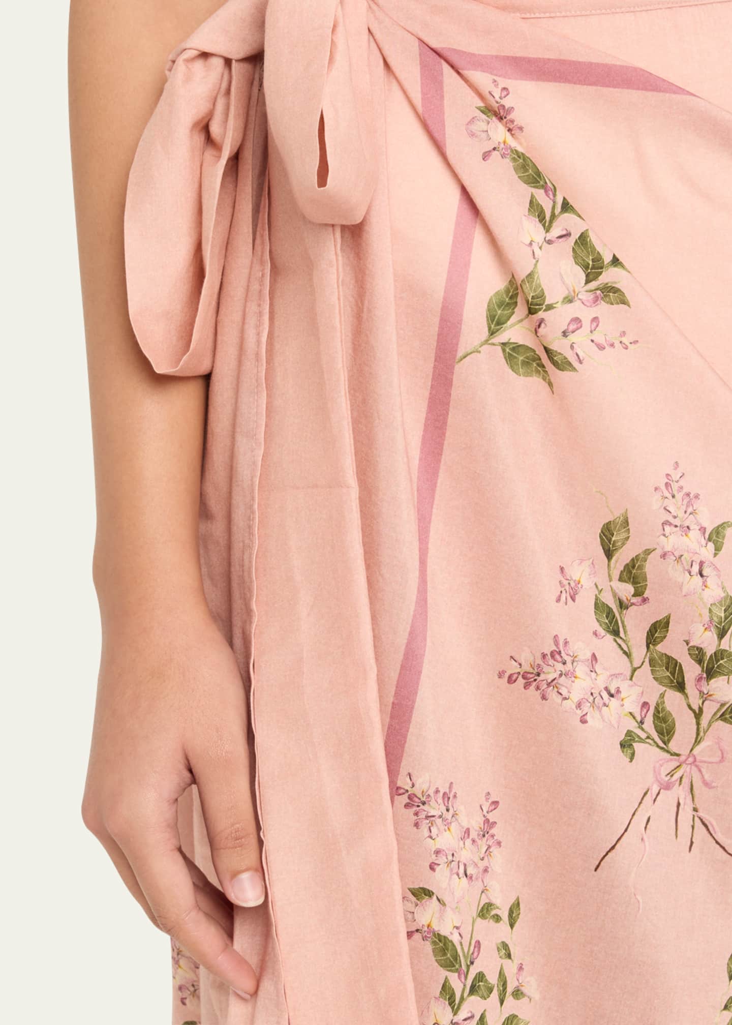 Agua by Agua Bendita Lavanda Wisteria Pareo Coverup Image 5 of 5
