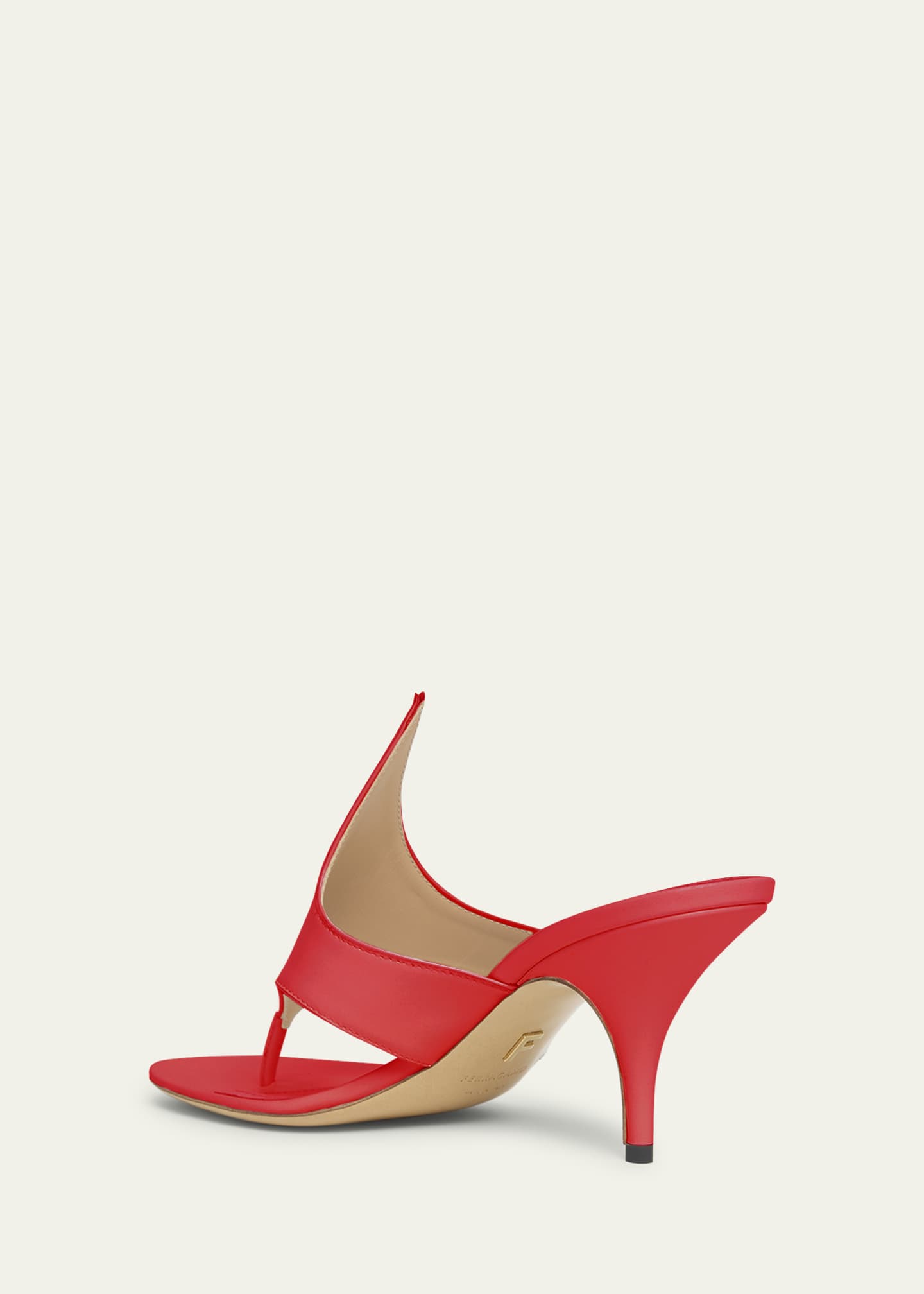 Ferragamo Lyrai Leather Sandals Image 2 of 4