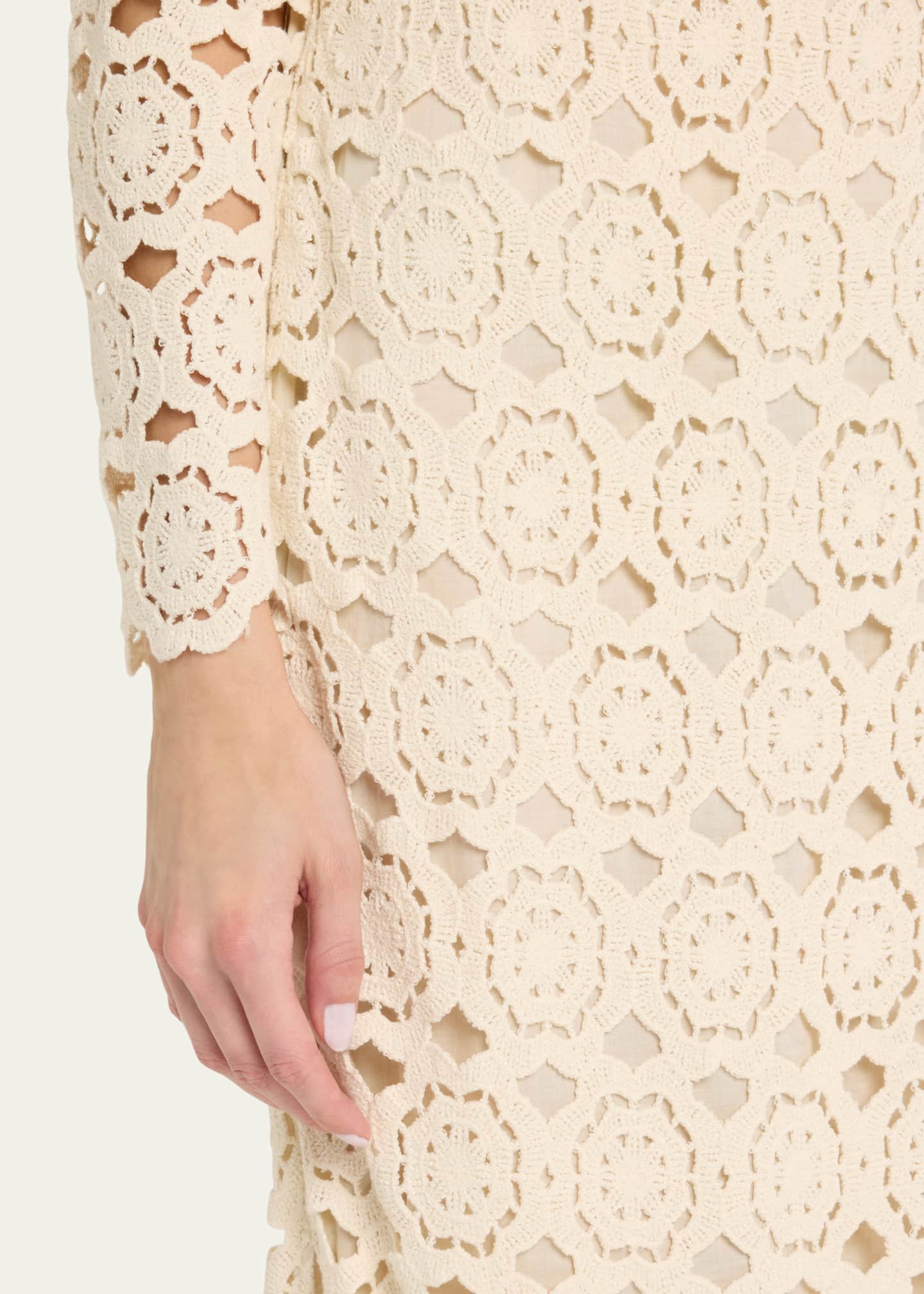 Cara Cara Marsielle Crochet Lace Dress Image 5 of 5