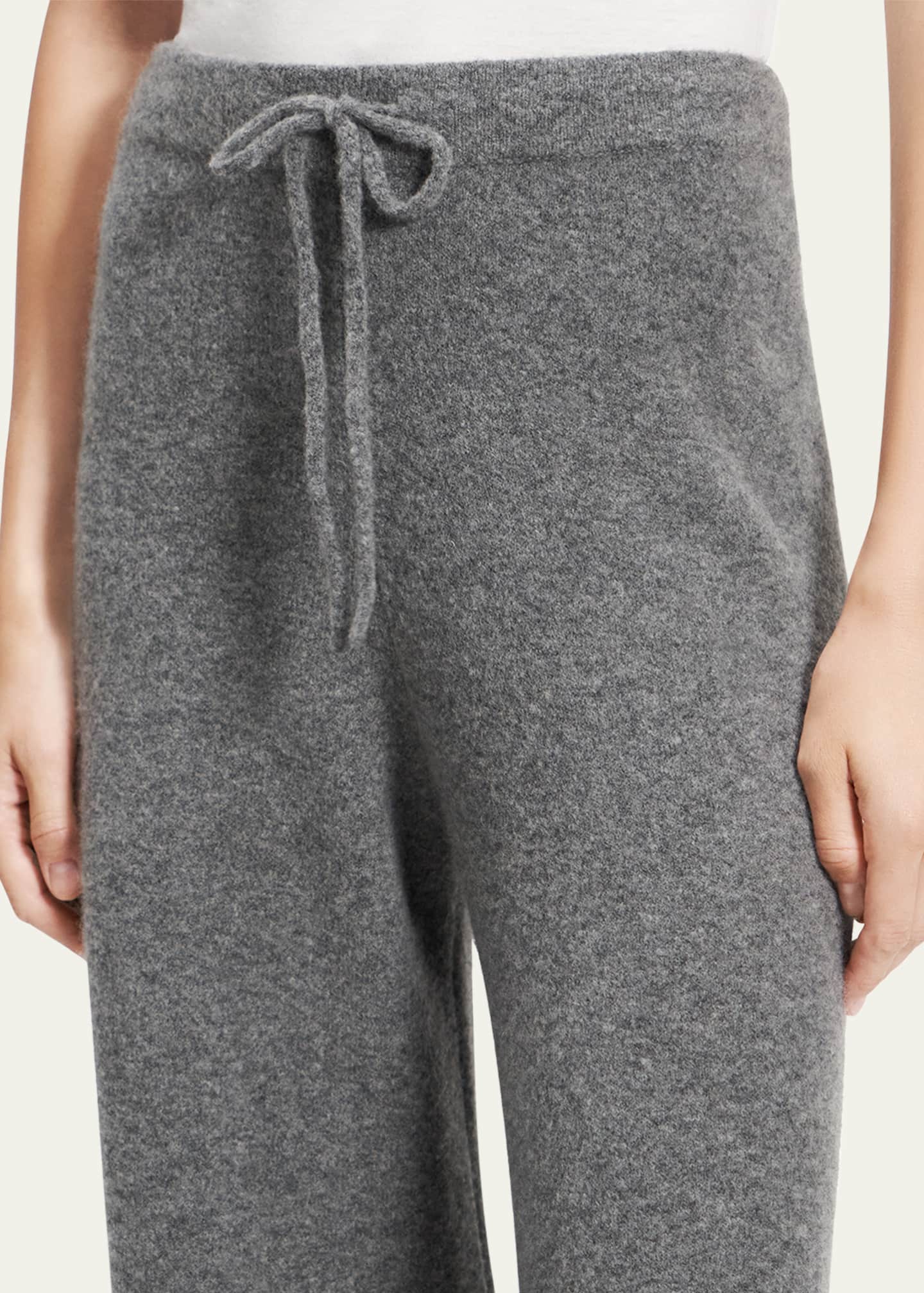 Theory Cozy Wool-Blend Track Pants Image 5 of 5