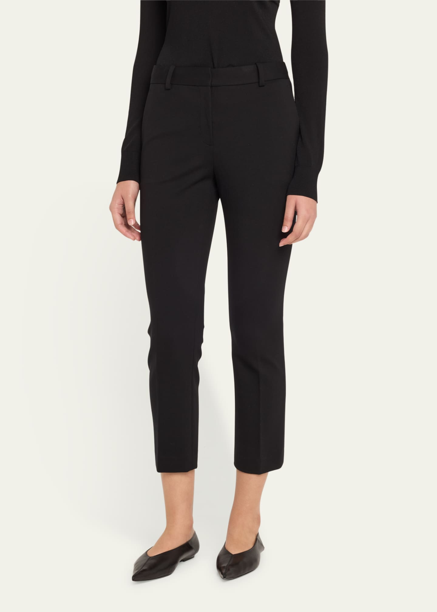 Theory Treeca Smooth Ponte Pants Image 4 of 5