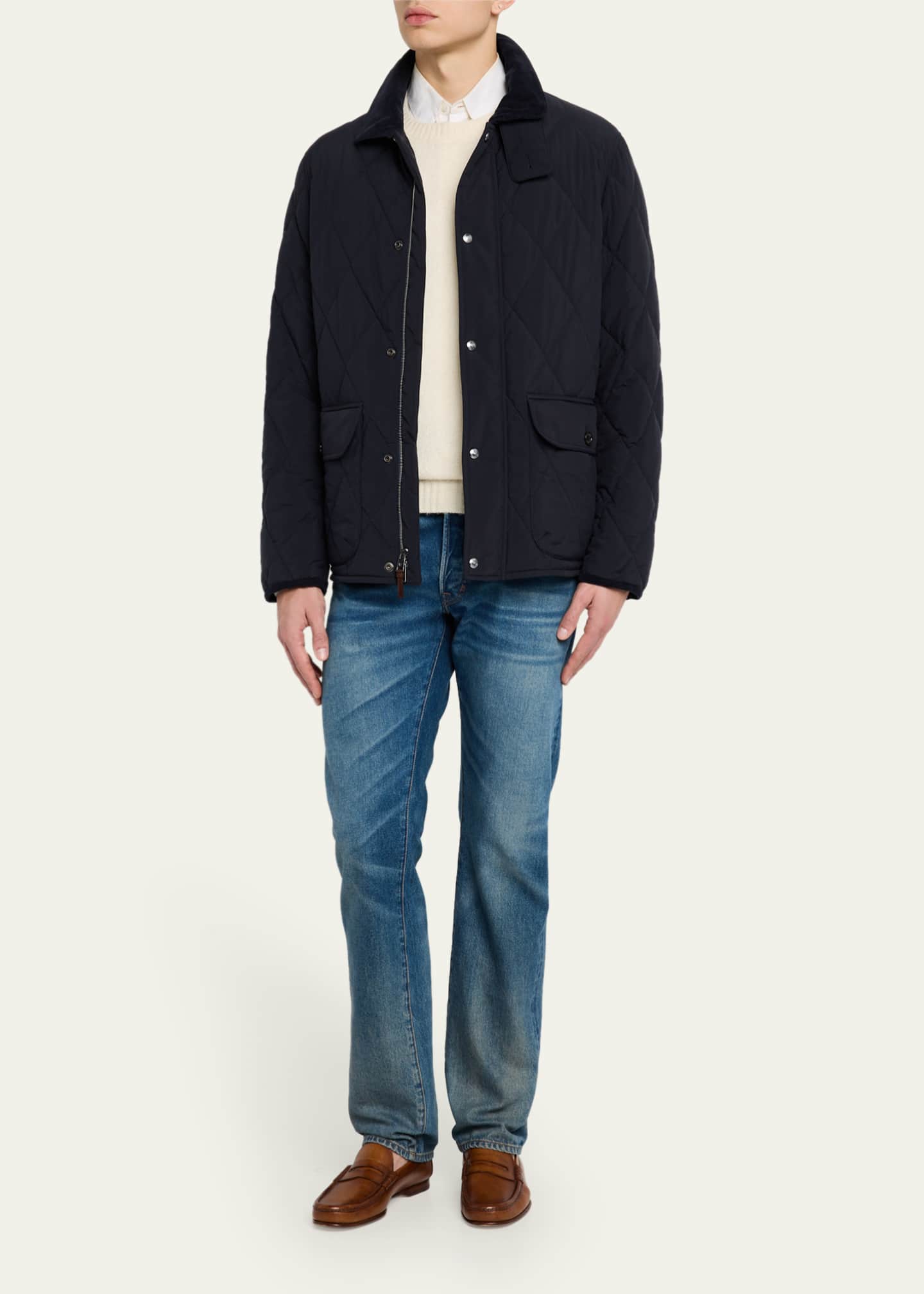 Ralph Lauren Purple Label Men's Quilted Down Jacket Image 2 of 5