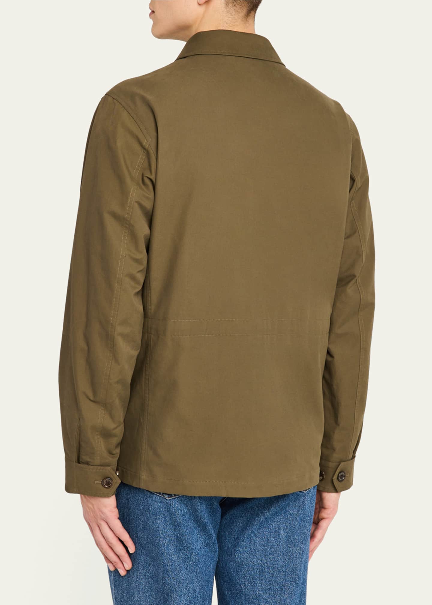 Ralph Lauren Purple Label Men's Twill Four-Pocket Jacket Image 3 of 5