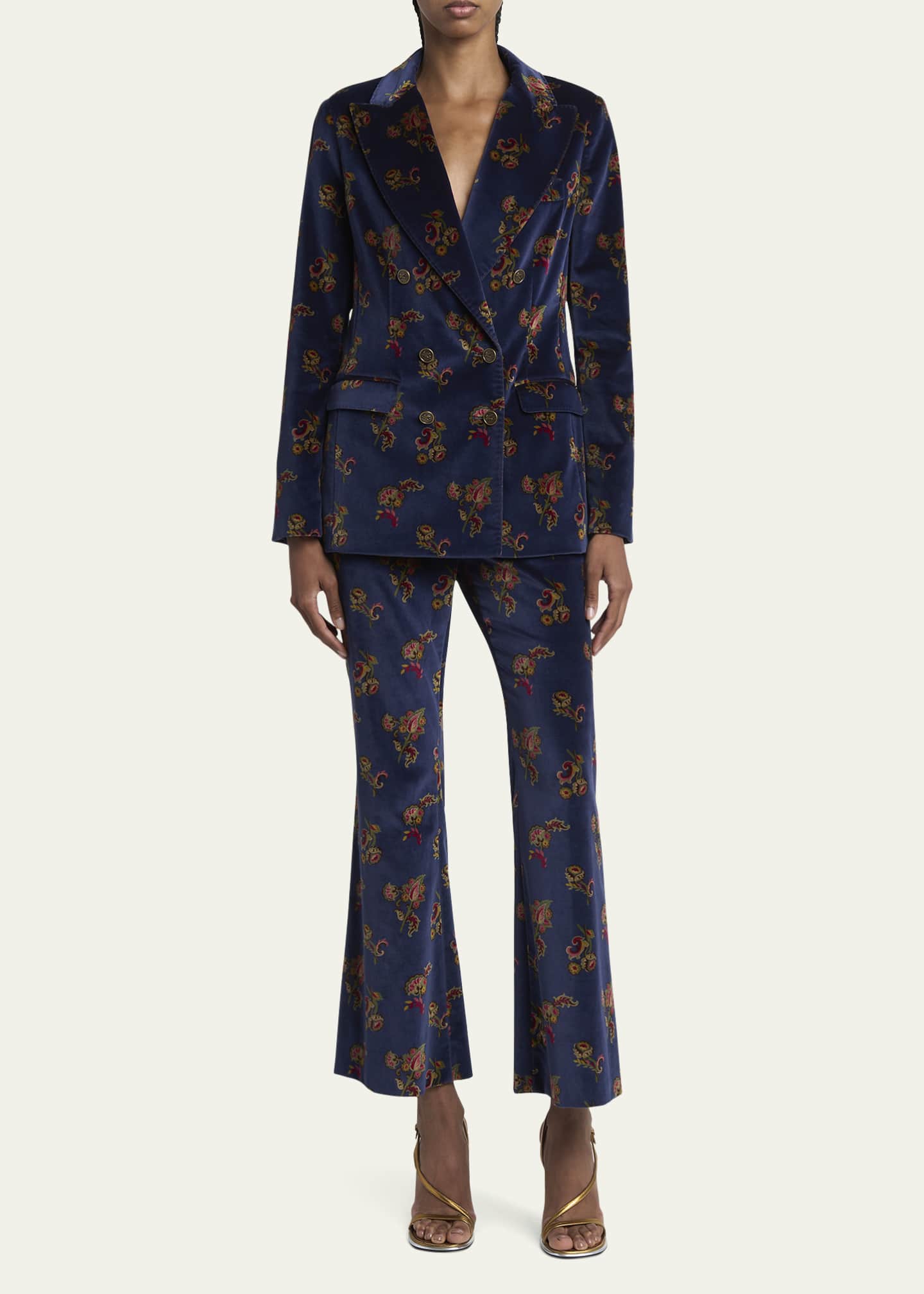 Etro Floral Velvet Jacket Image 2 of 5