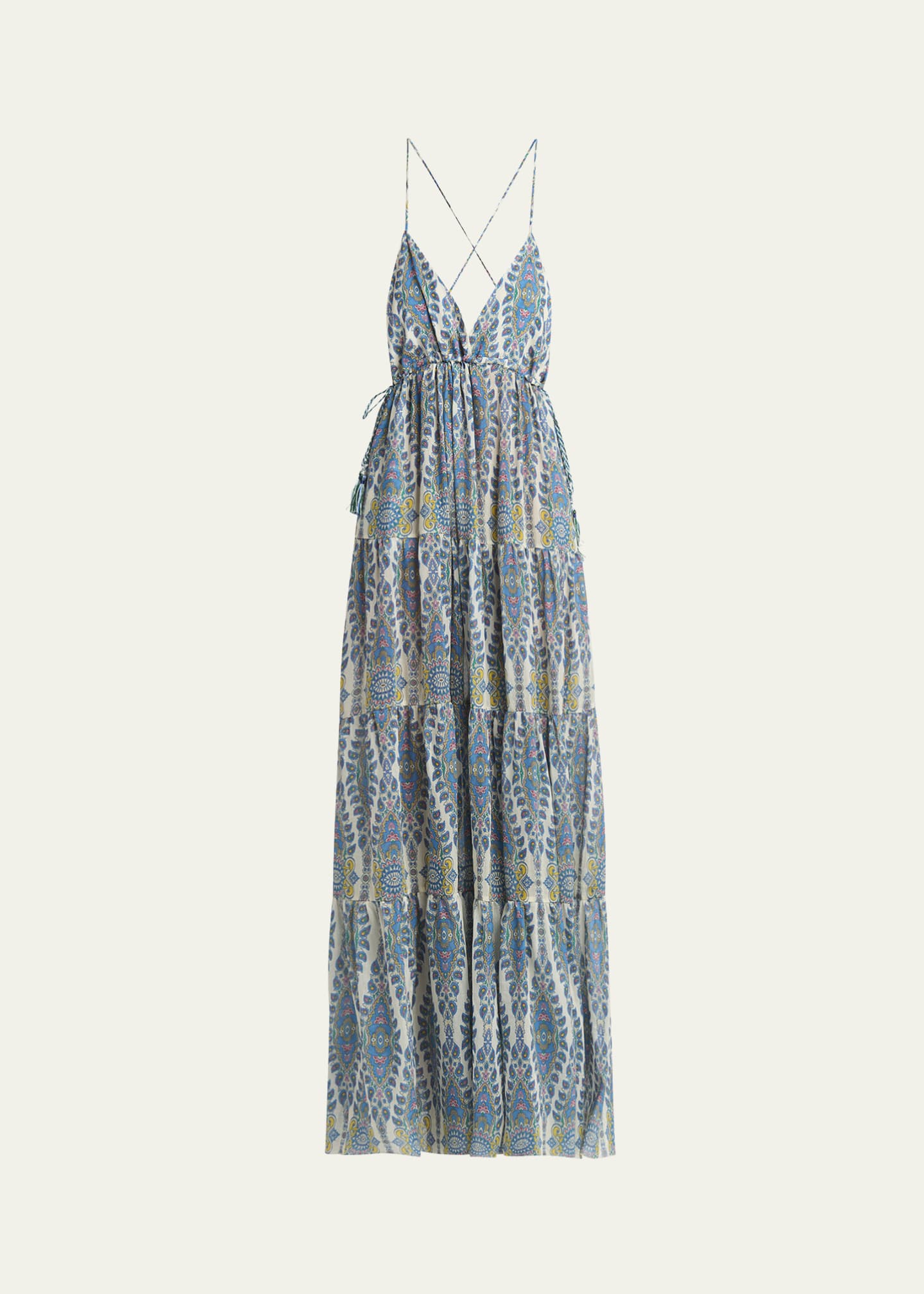 Etro Paisley Drawstring Beach Dress Image 1 of 5