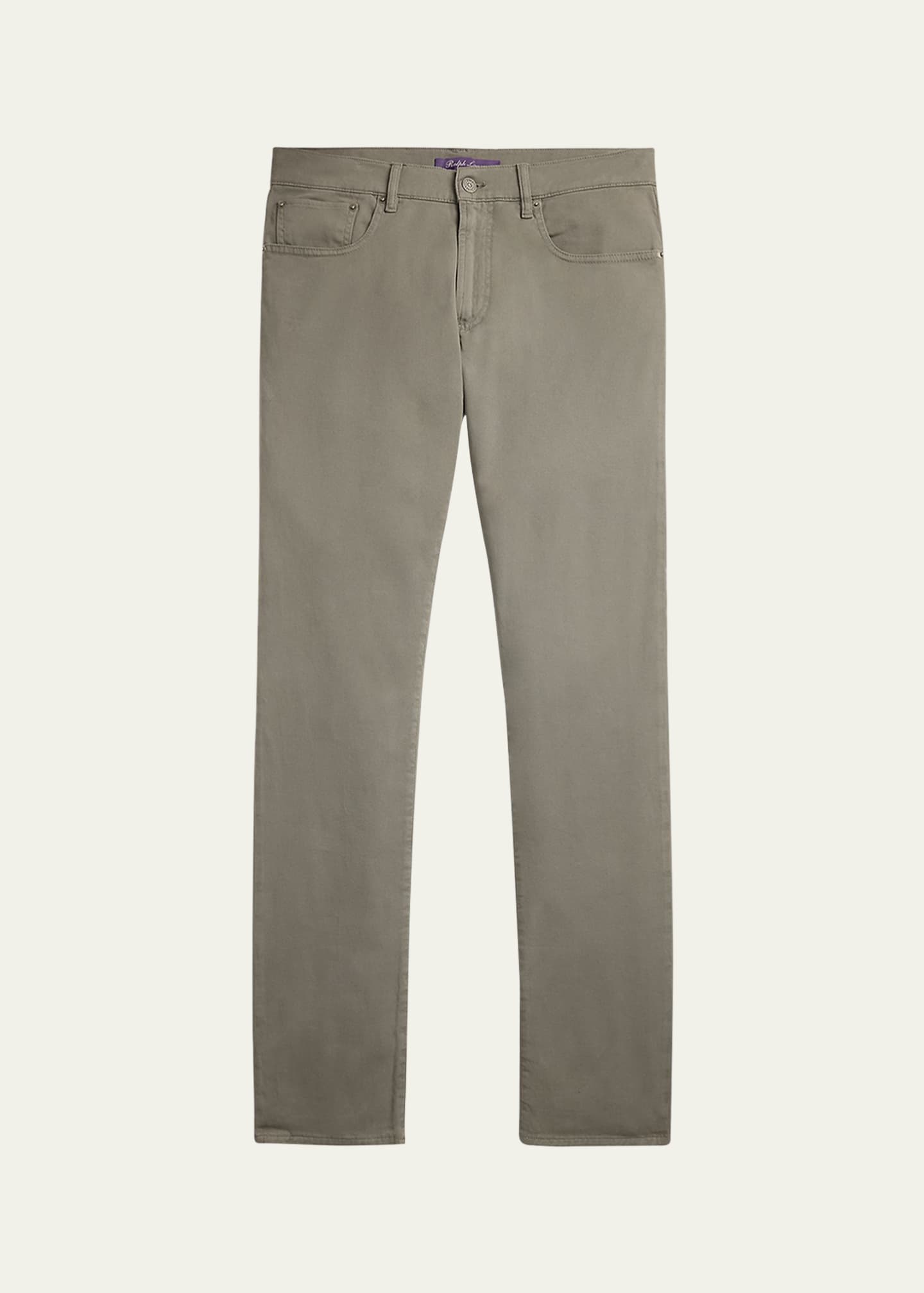 Ralph Lauren Purple Label Men's Slim Fit Stretch Twill Pants Image 1 of 6